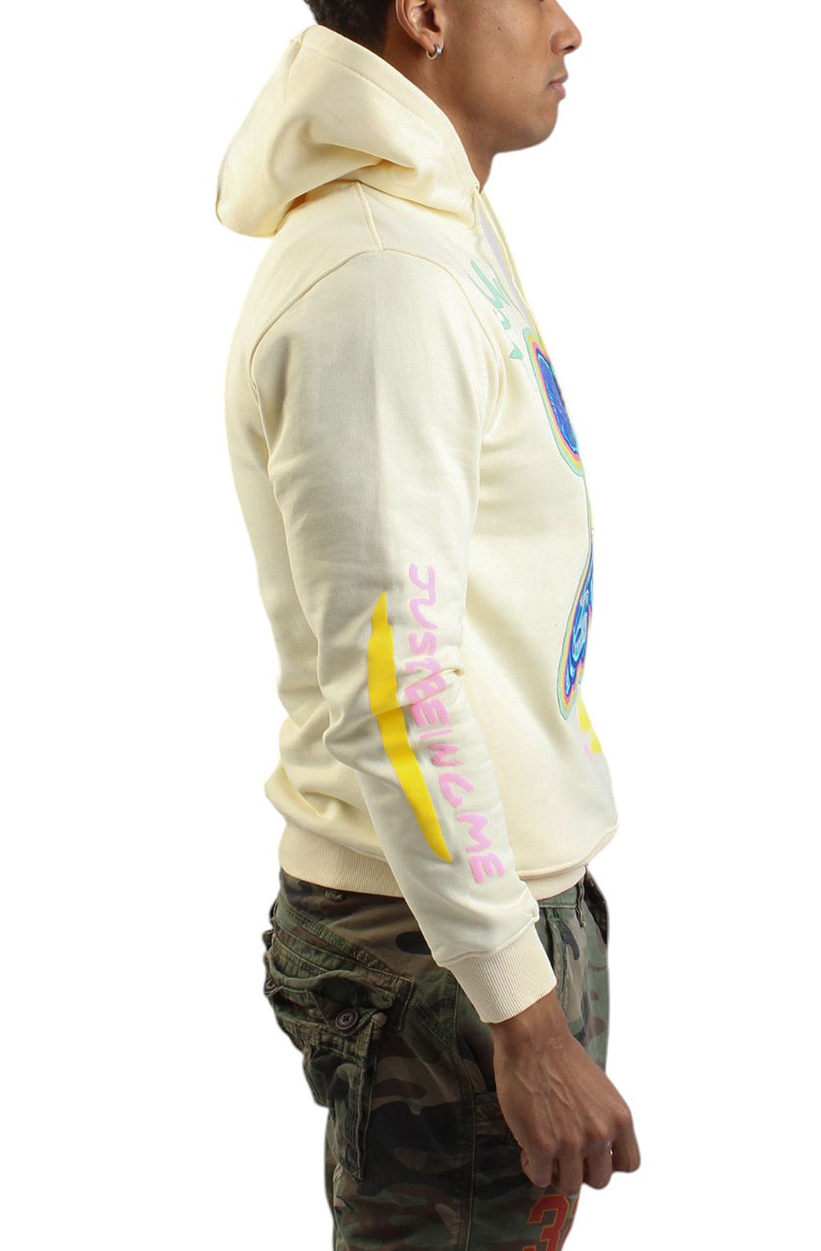 MAXIMA Men's Mickey Mouse Scribble Pullover Hoodie MY50181