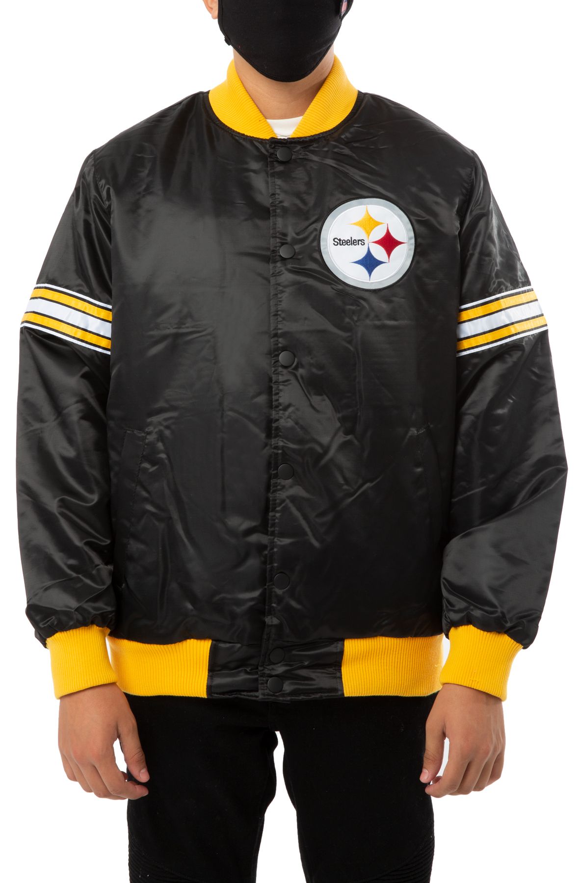 PITTSBURGH STEELERS VARSITY JACKET LSM00370 PIS