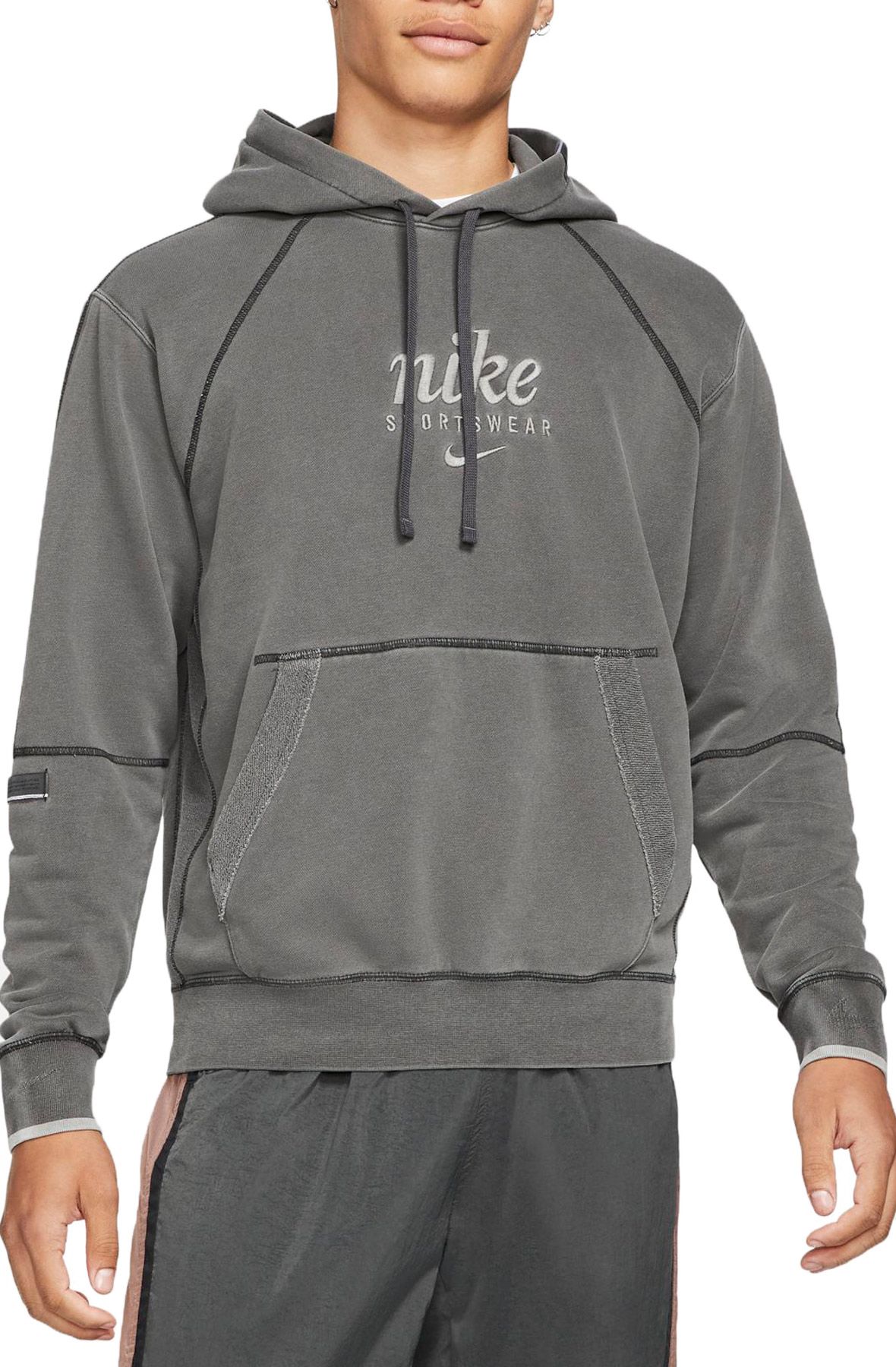 Nike Club Fleece Men's French Terry Color-Blocked Hoodie