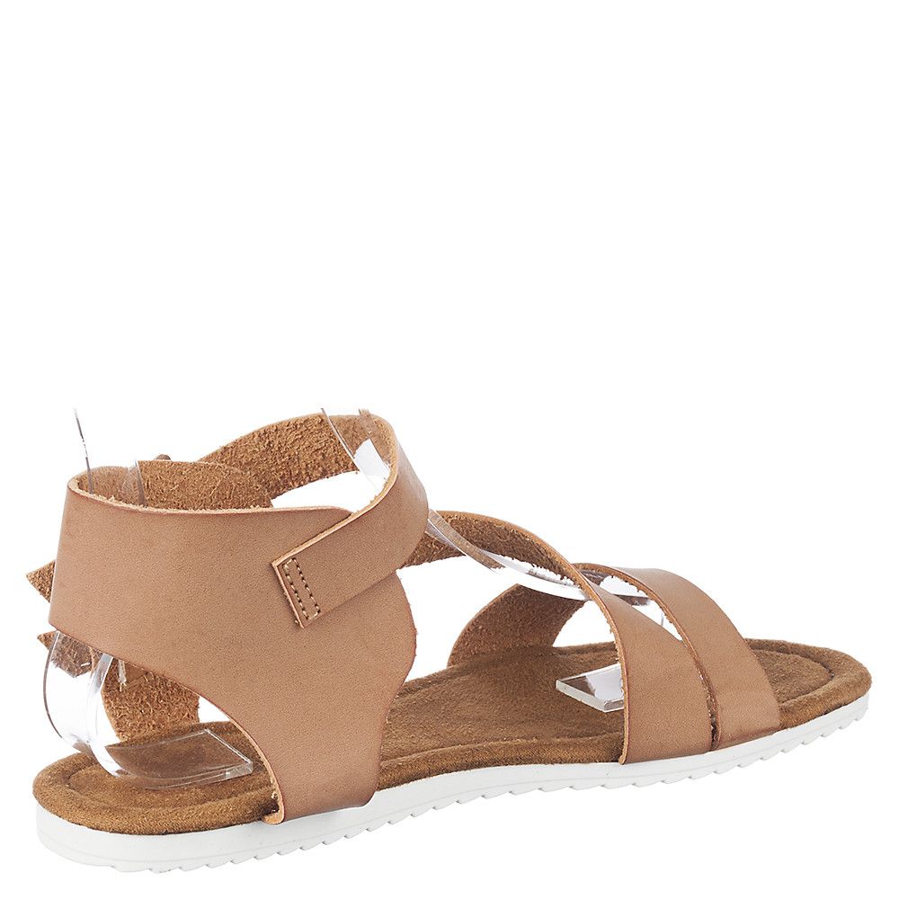 womens tan sandals flat