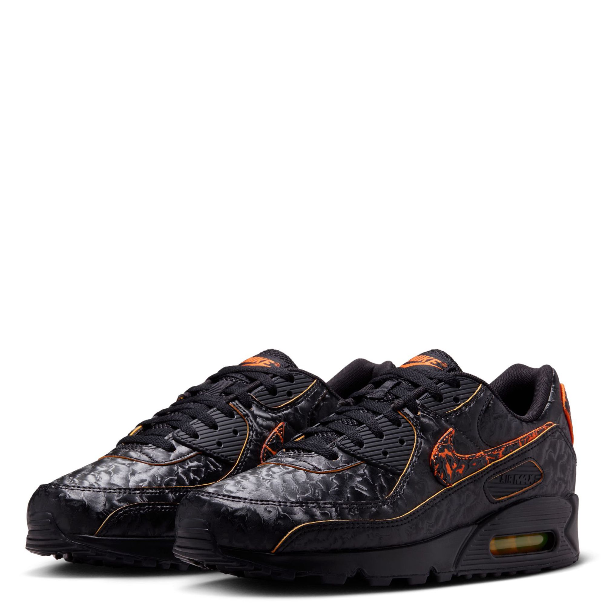 国内配送 NIKE AIR MAX 90 QS BLACK/-MAGMA ORANGE-LASER ORANGE NIKE Air Max 90 HF3248 001 - Shiekh