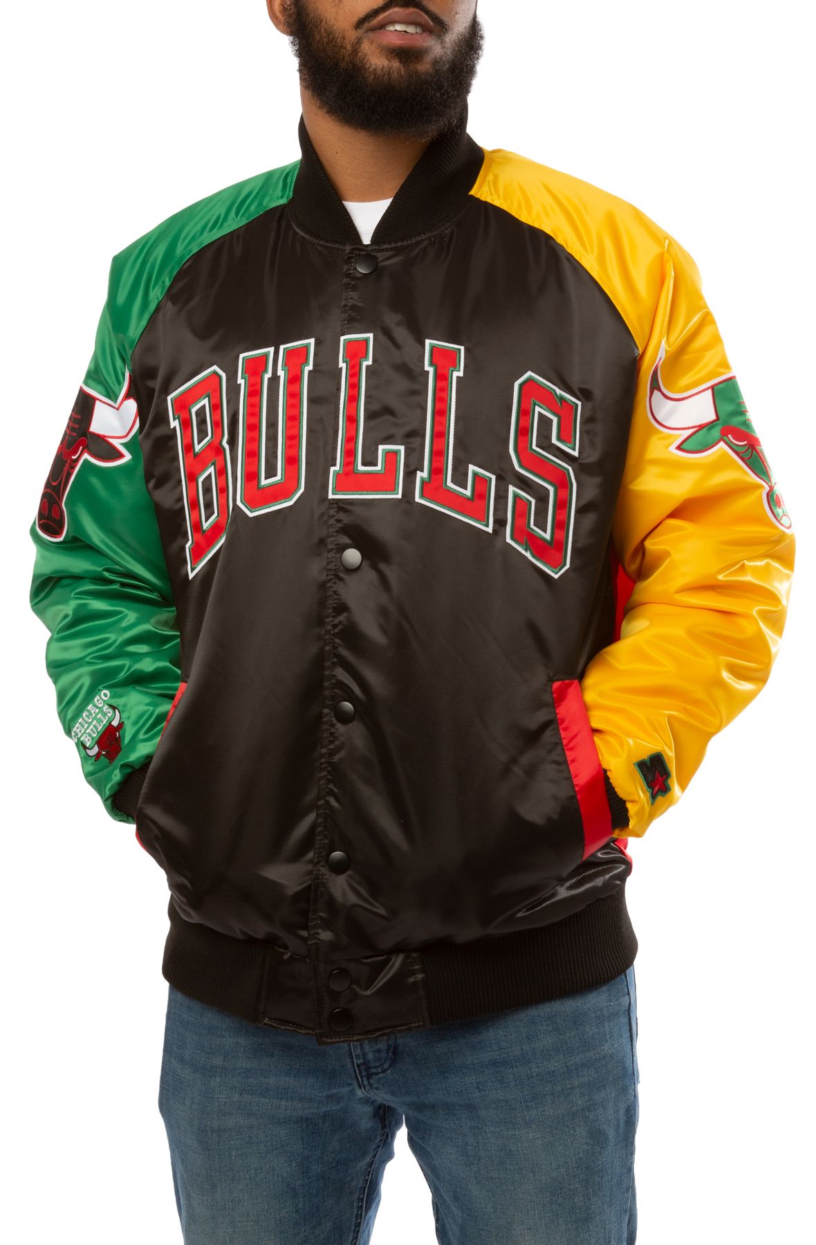 STARTER Starter x Ty Mopkins Chicago Bulls Jacket LS130645CGB Shiekh