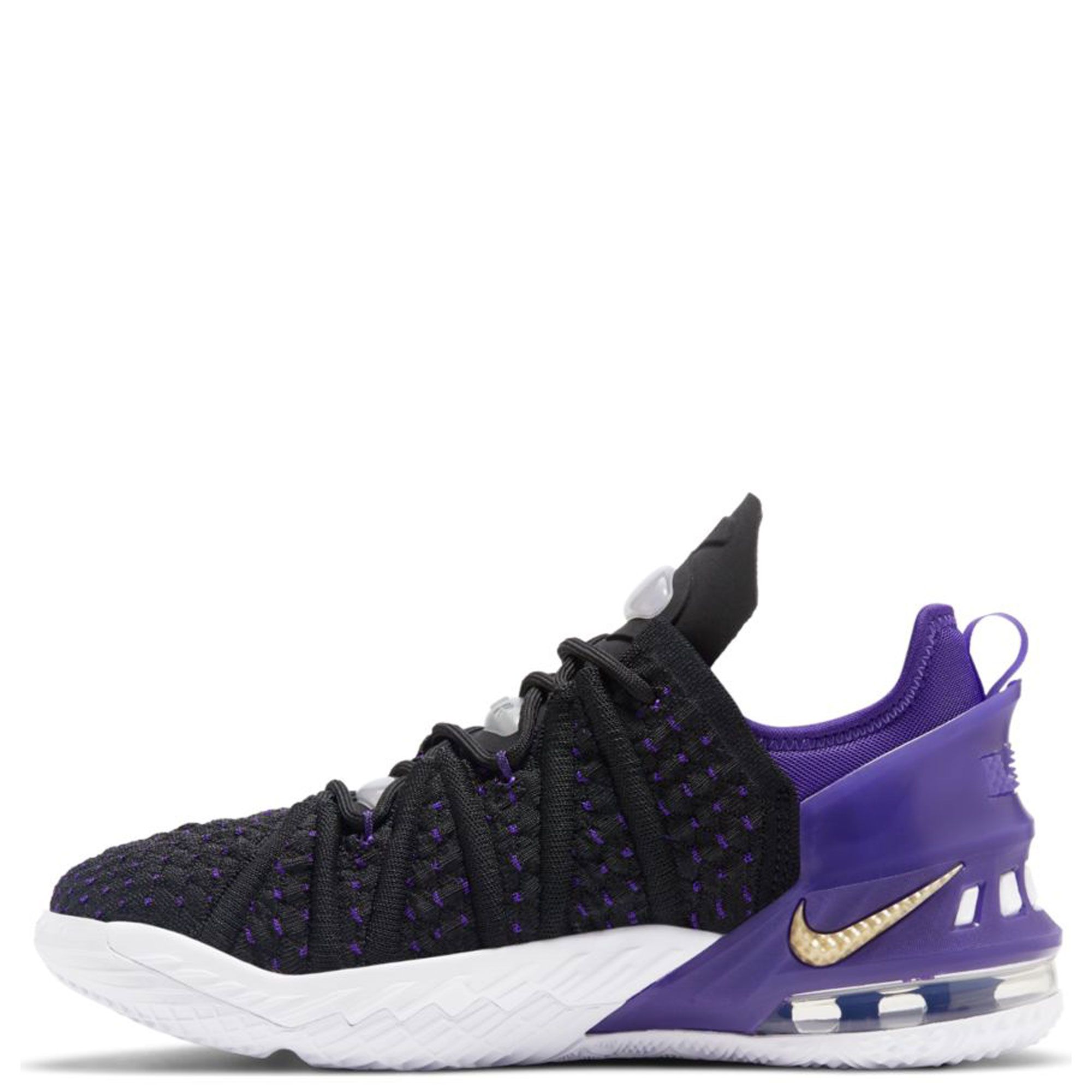 lebron shoes purple and gold
