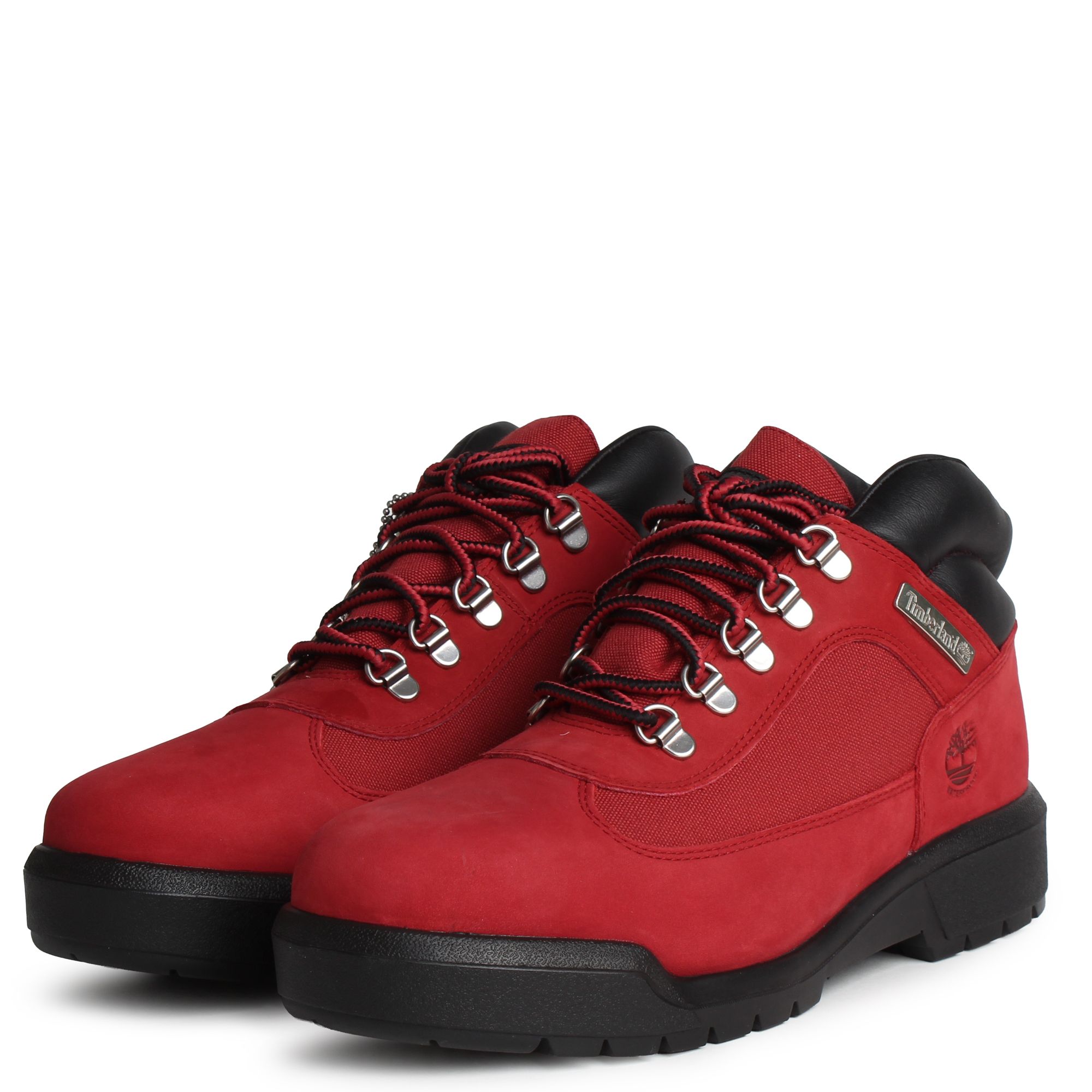 Timberland Mens 6-Inch Waterproof Field Boot Dark Red Nubuck Size 8.5 M TIMBERLAND Waterproof Field Boot TB0A6DSWEQ1 - Shiekh main image 4