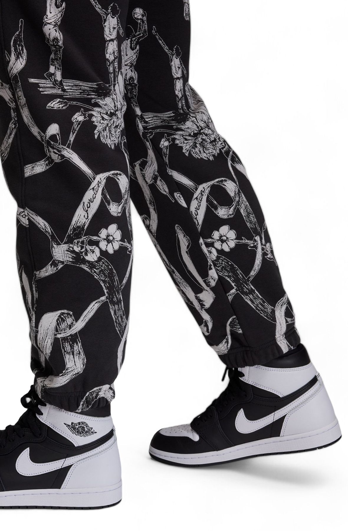 JORDAN Brooklyn Fleece Printed Pants HF0443 045 - Shiekh