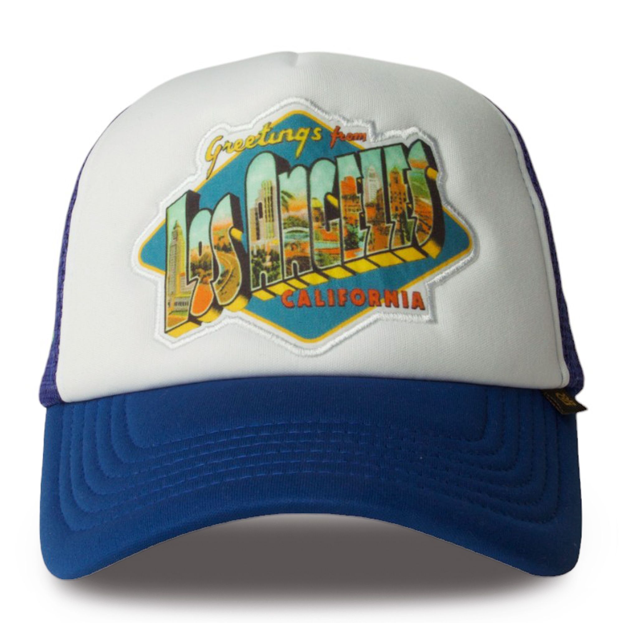REFERENCE CO. Greetings LA Souvenir Foam Trucker REFLA3-BLUE - Shiekh