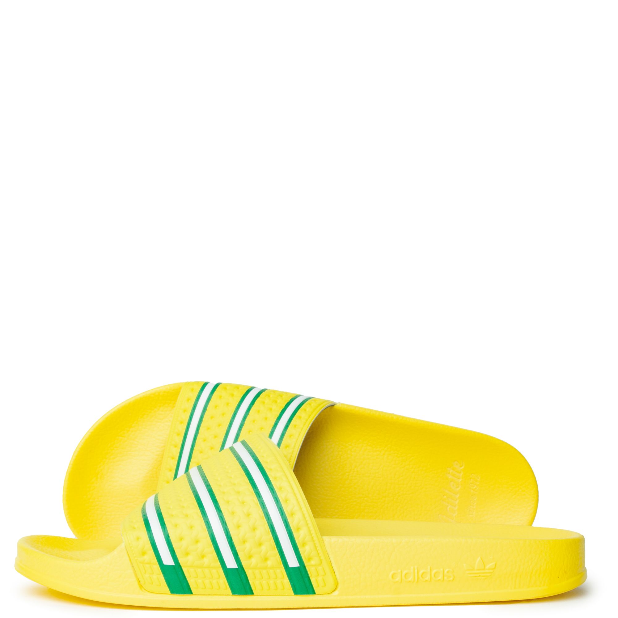 Off-White Flip Flops Yellow