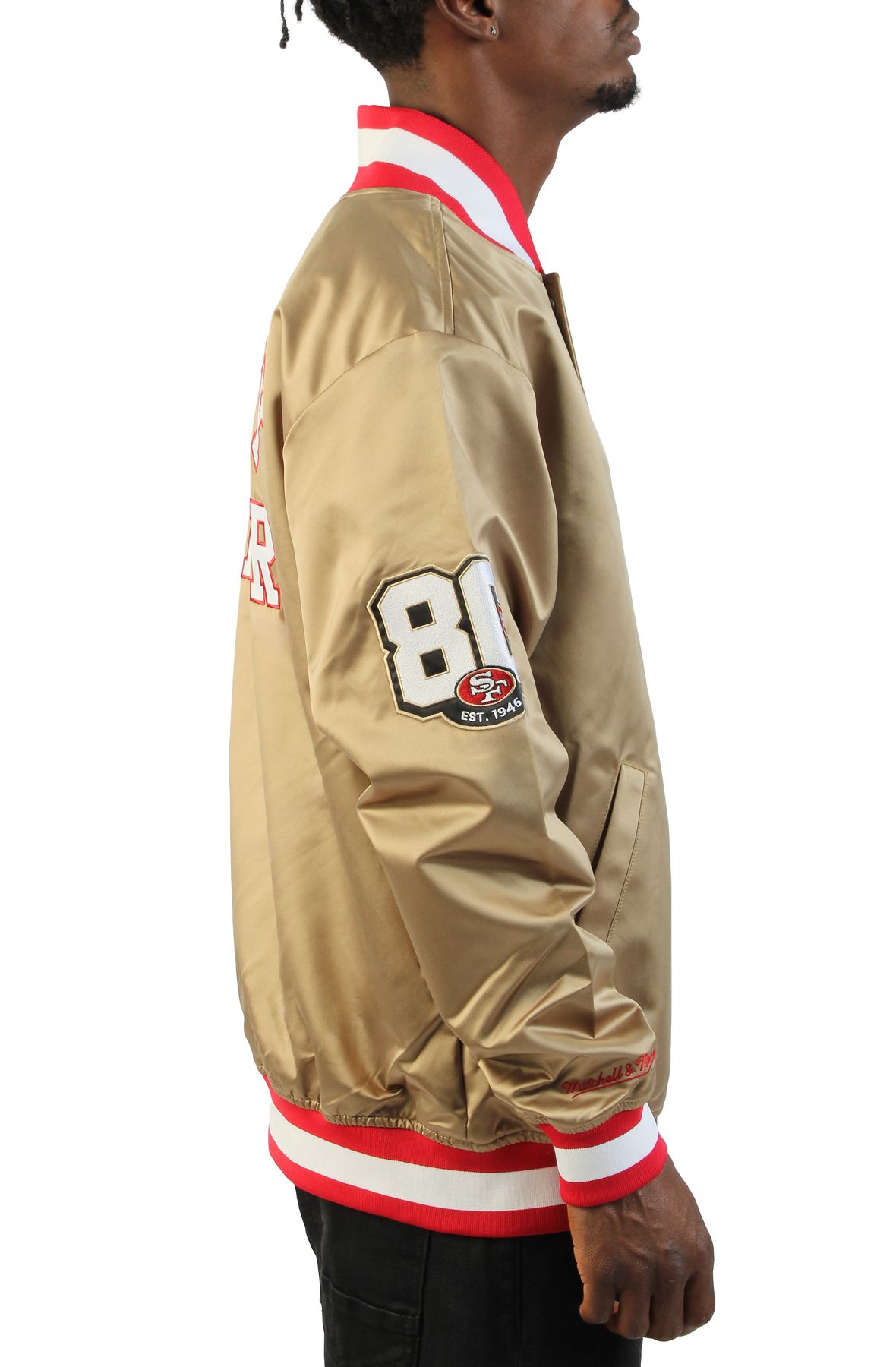 MITCHELL AND NESS NFL San Francisco 49ers 80th Anniversary Satin