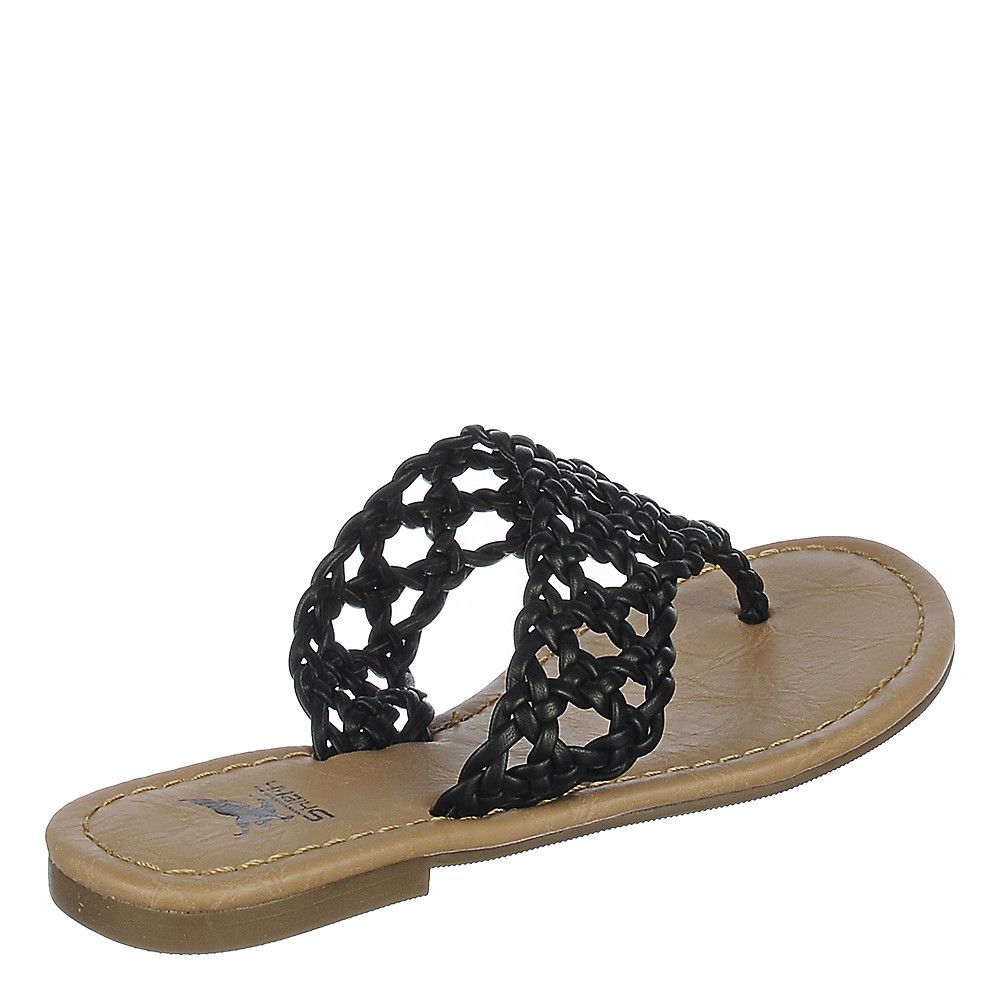 SHIEKH Delux-S Thong Sandal FD DELUX-S/BLACK - Shiekh