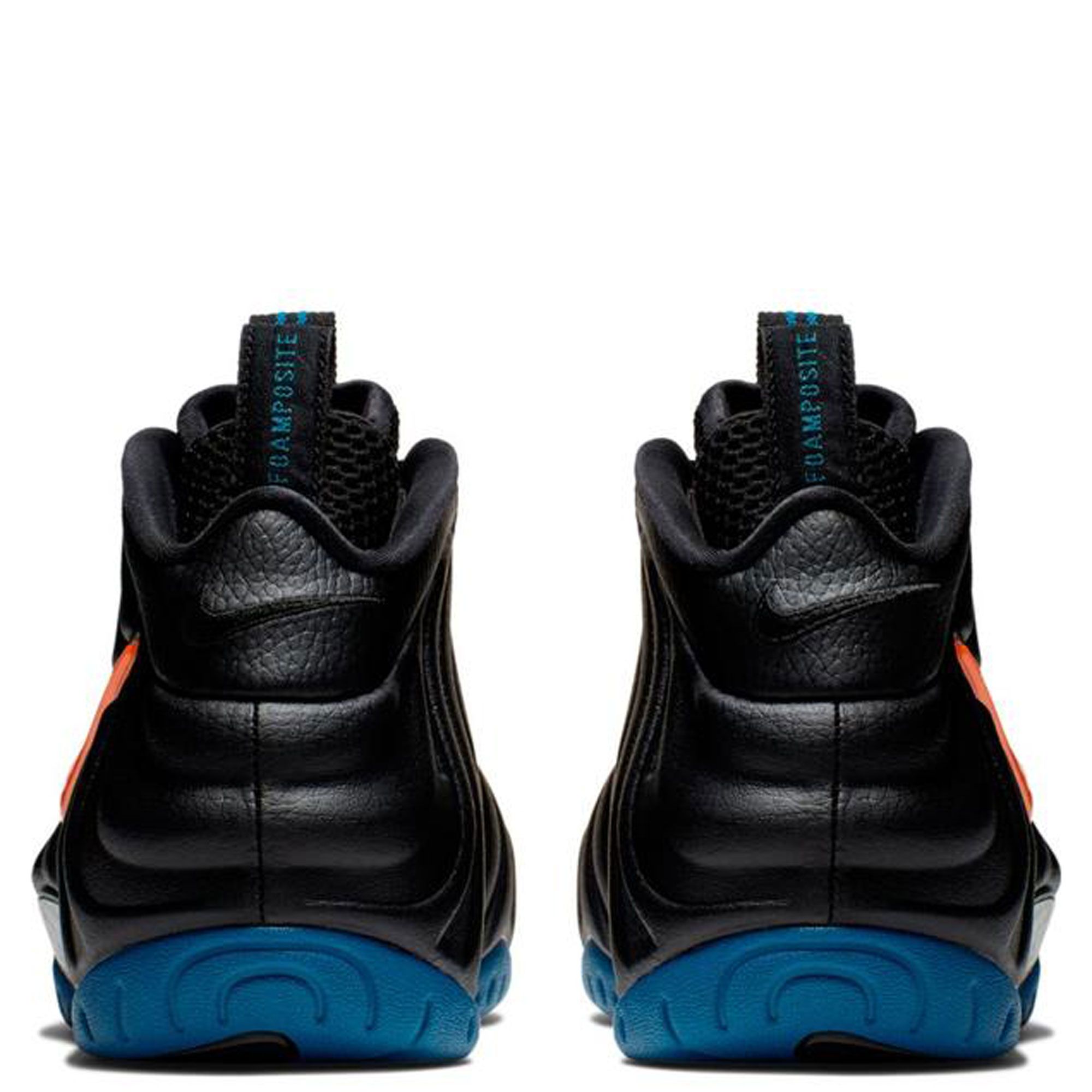 Air Foamposite PRO Men\'s Size 8 Black/Total Orange-Battle Blue 624041-010 Nike Air Foamposite Pro Men main image 4