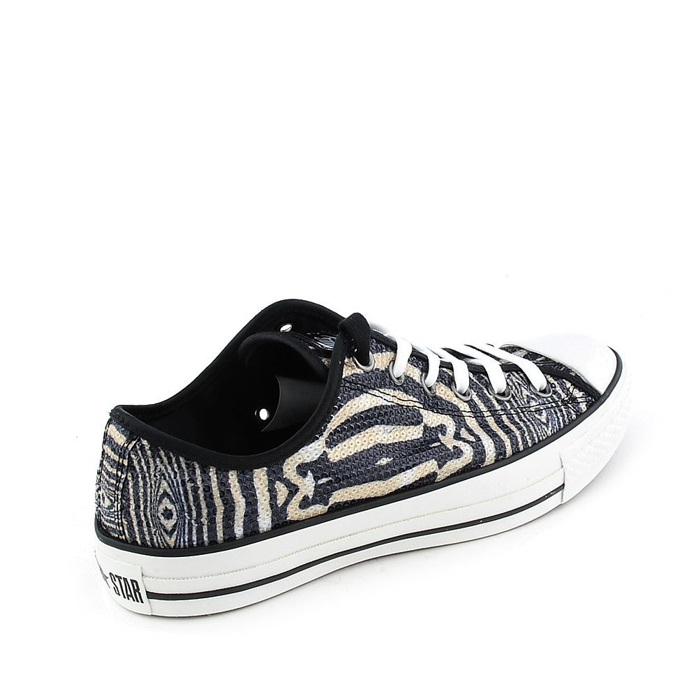 CONVERSE Mens All Star Sequins Ox 112500 ZEB/W - Shiekh