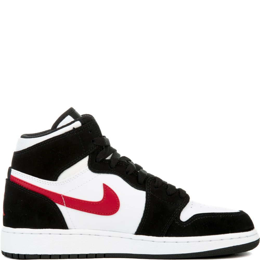 jordan 1 black white gym red