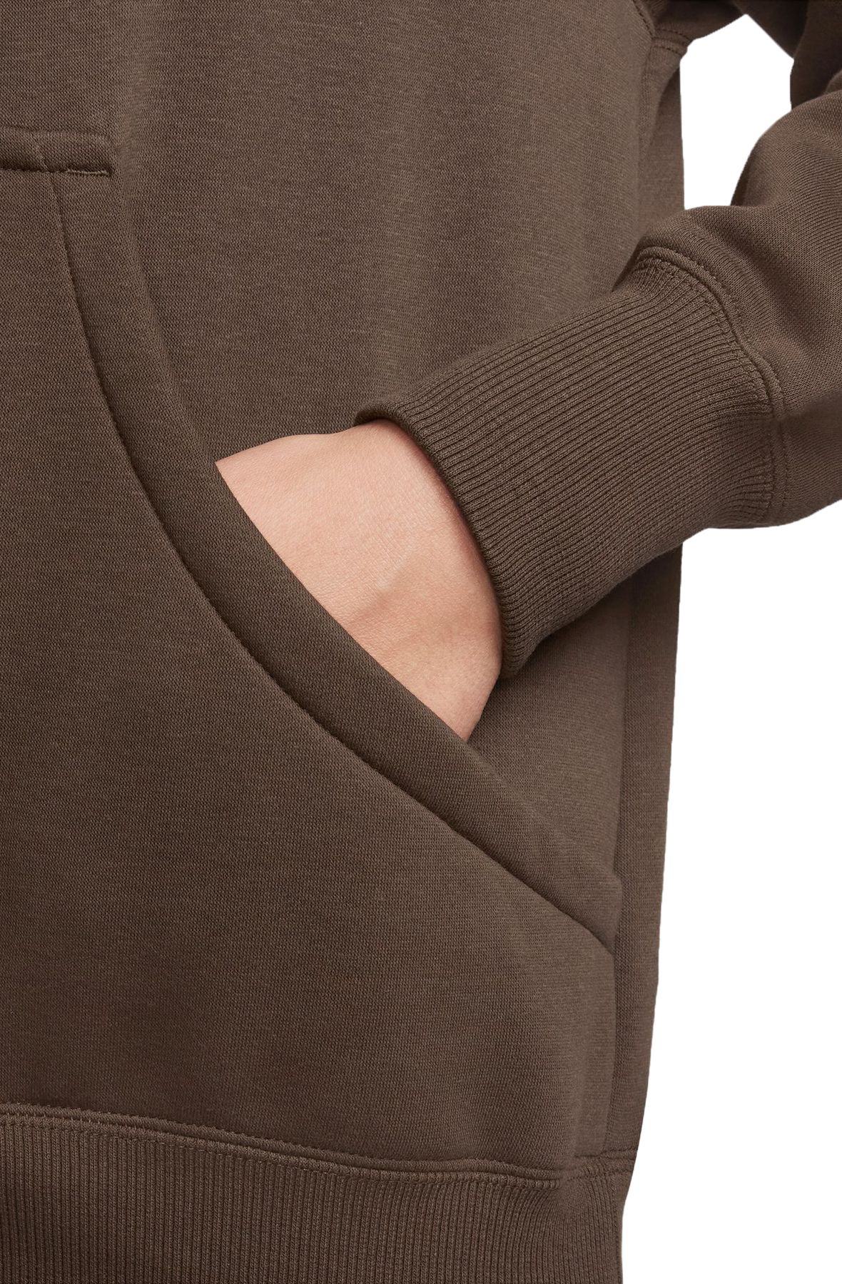 Women's Oversized 1/2-Zip Crop Sweatshirt (237 - Baroque Brown