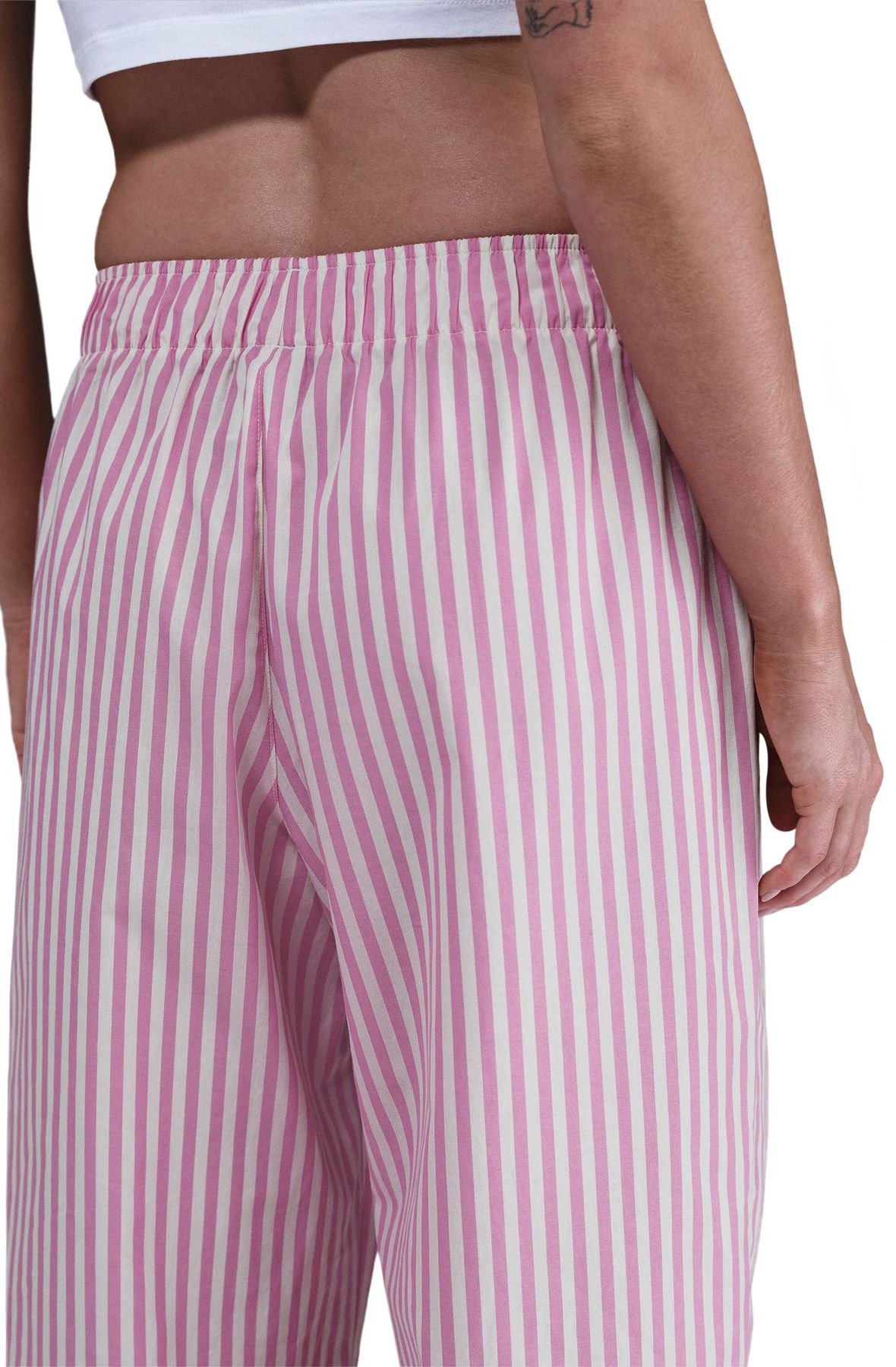NIKE Sportswear Mid-Rise Loose Striped Pants IH8486 675 - Shiekh