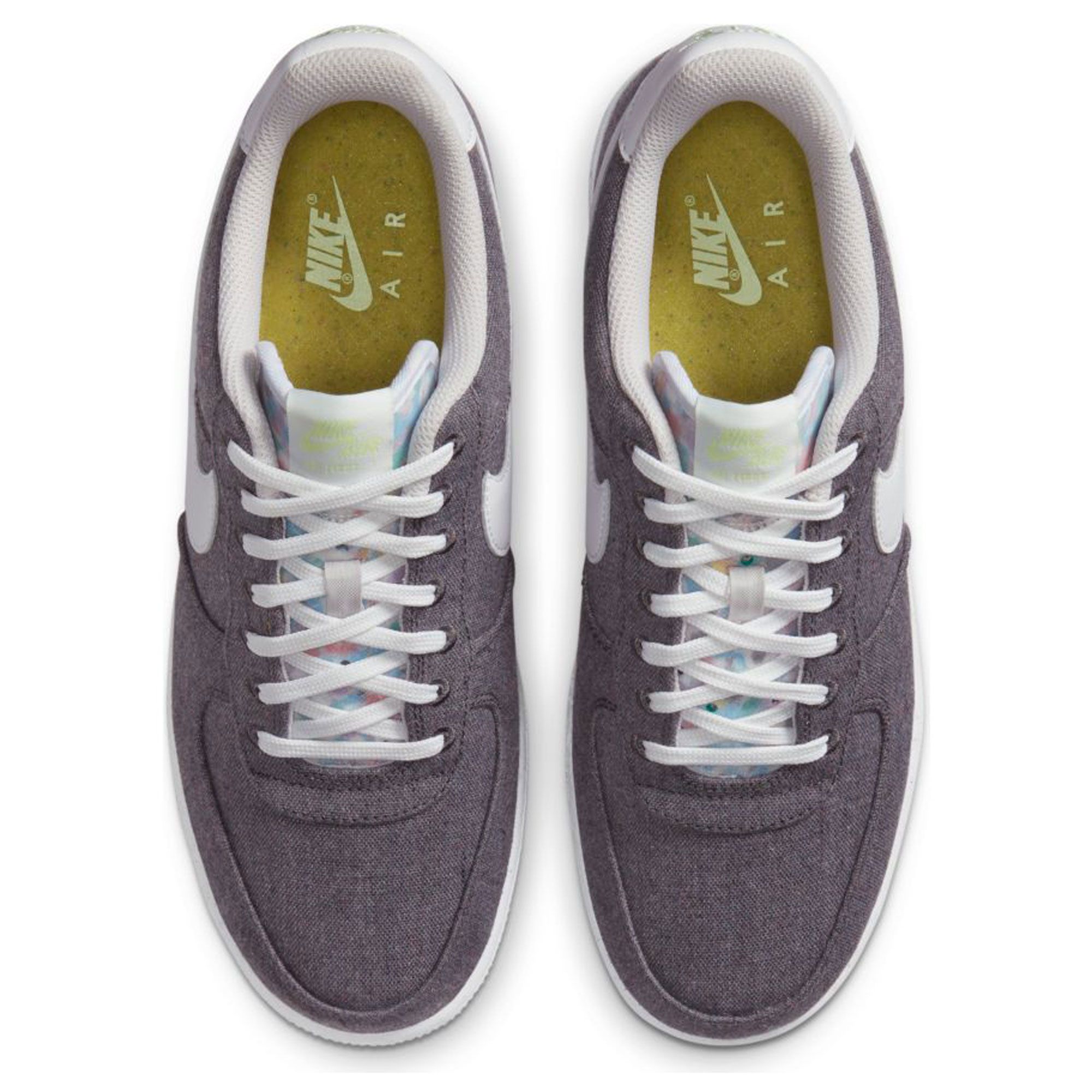 air force 1 07 iron grey white barely volt