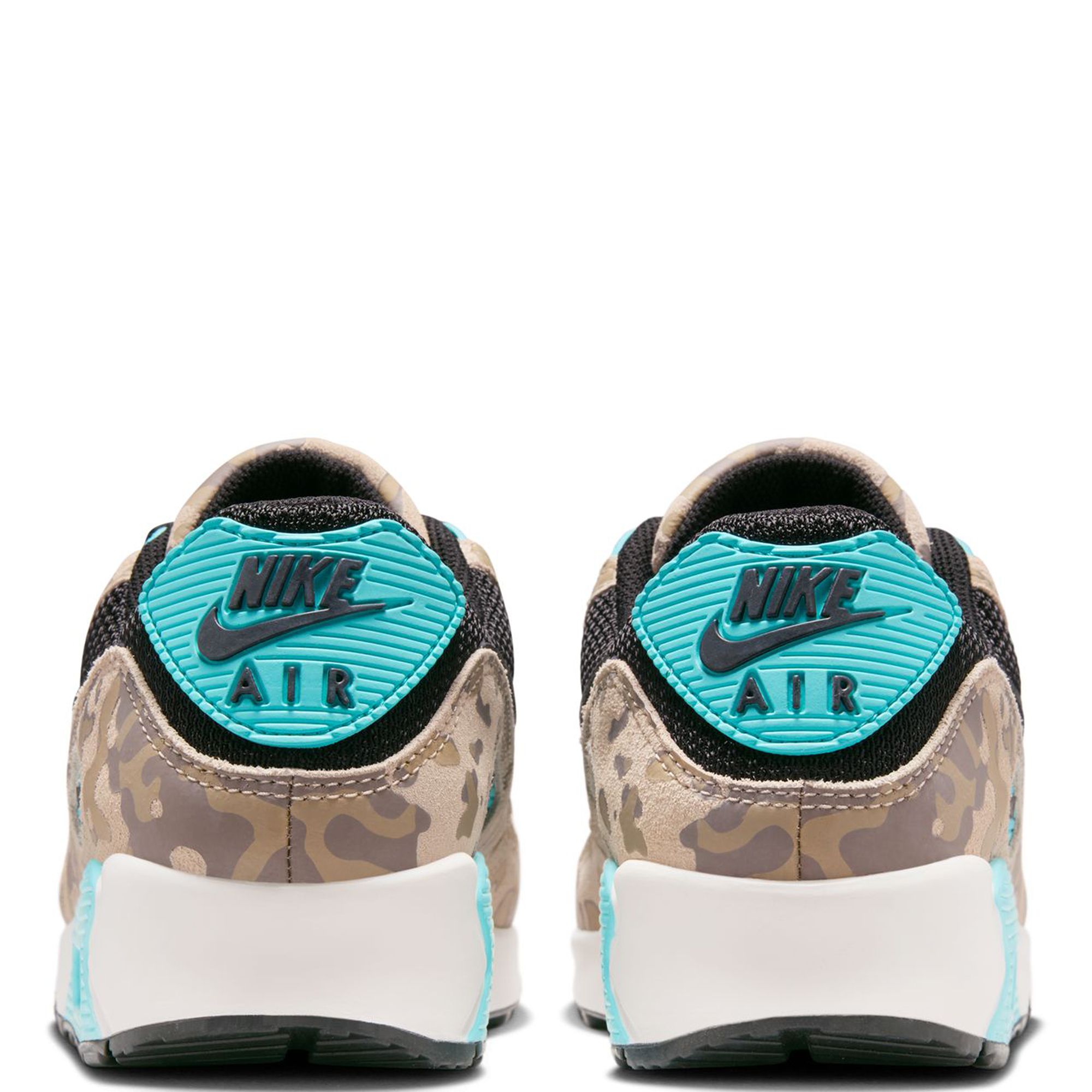 Nike Air Max 90 PRM Shoes Men’s SZ 10.5 Sanddrift Black Aurora Green IF1721-100 Nike Air Max 90 Premium Camo Pack - Aurora Green for Sale  main image 2