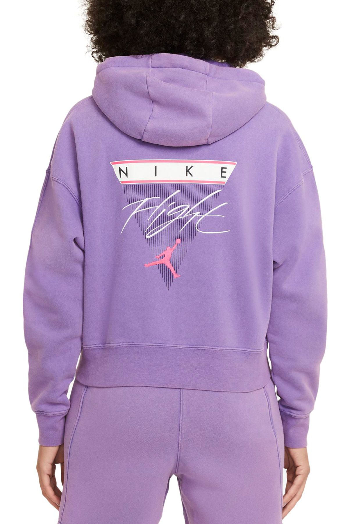 Purple Jordan Flight Hoodie Women's Jordan Flight Women's
