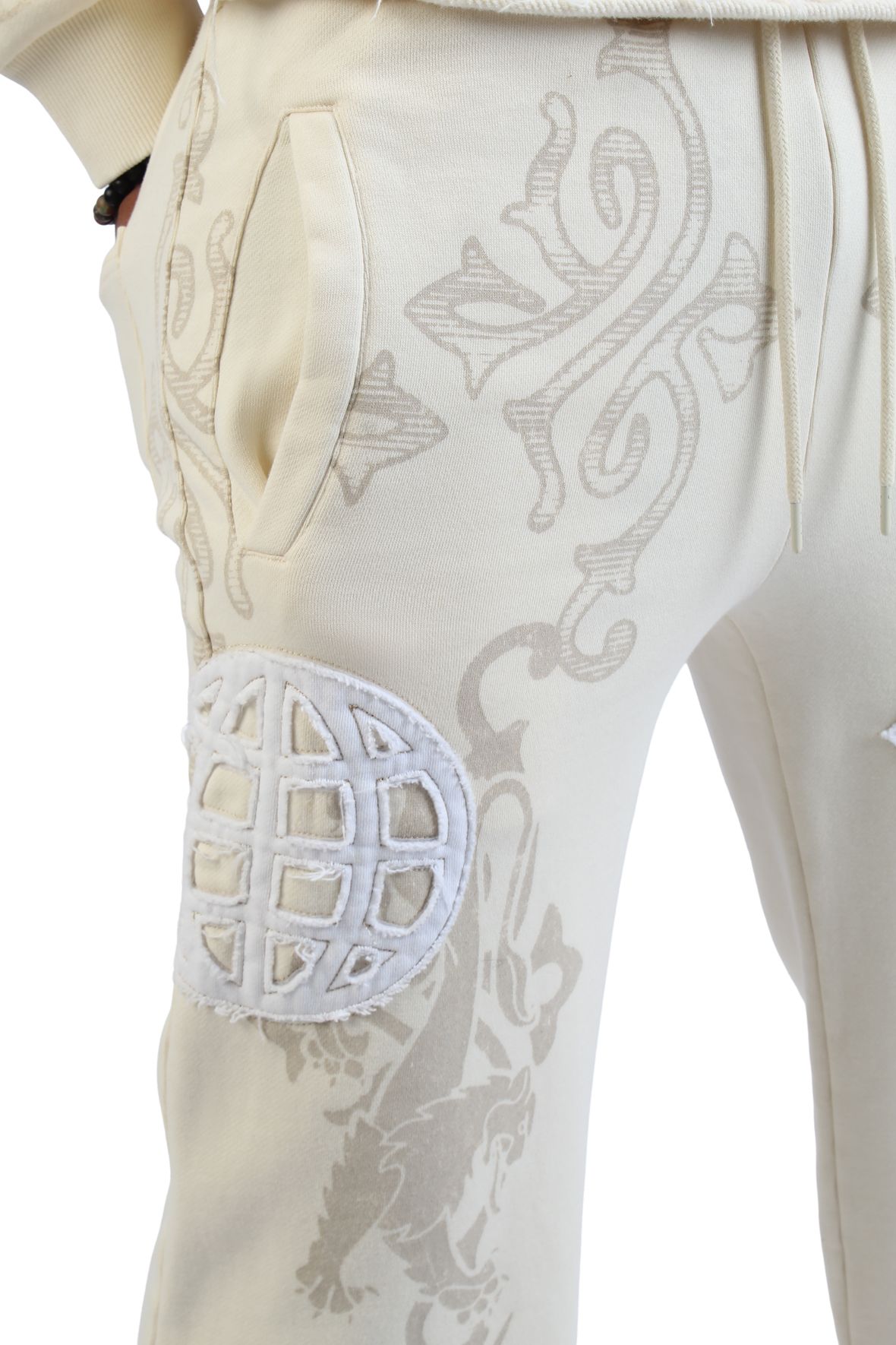 SMOKE RISE World Champs Jogger FP26S468SK-ECRU - Shiekh