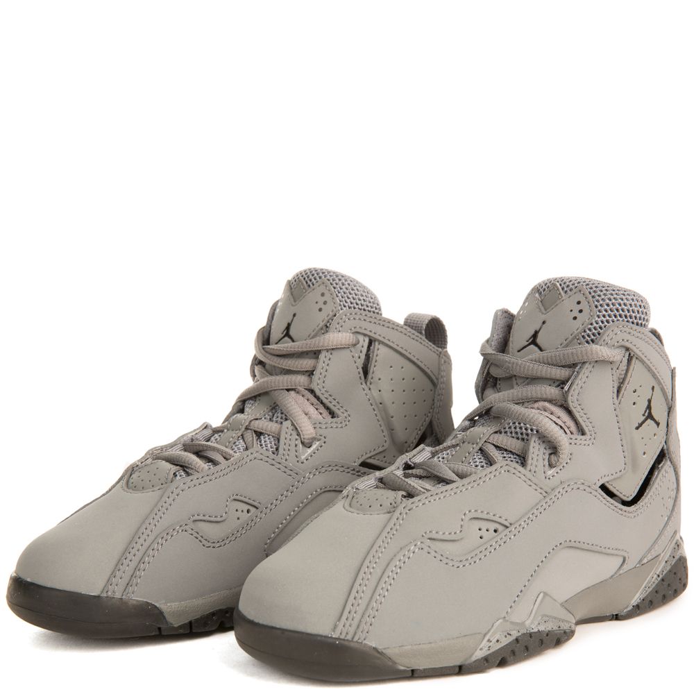 jordan true flight cool grey white black
