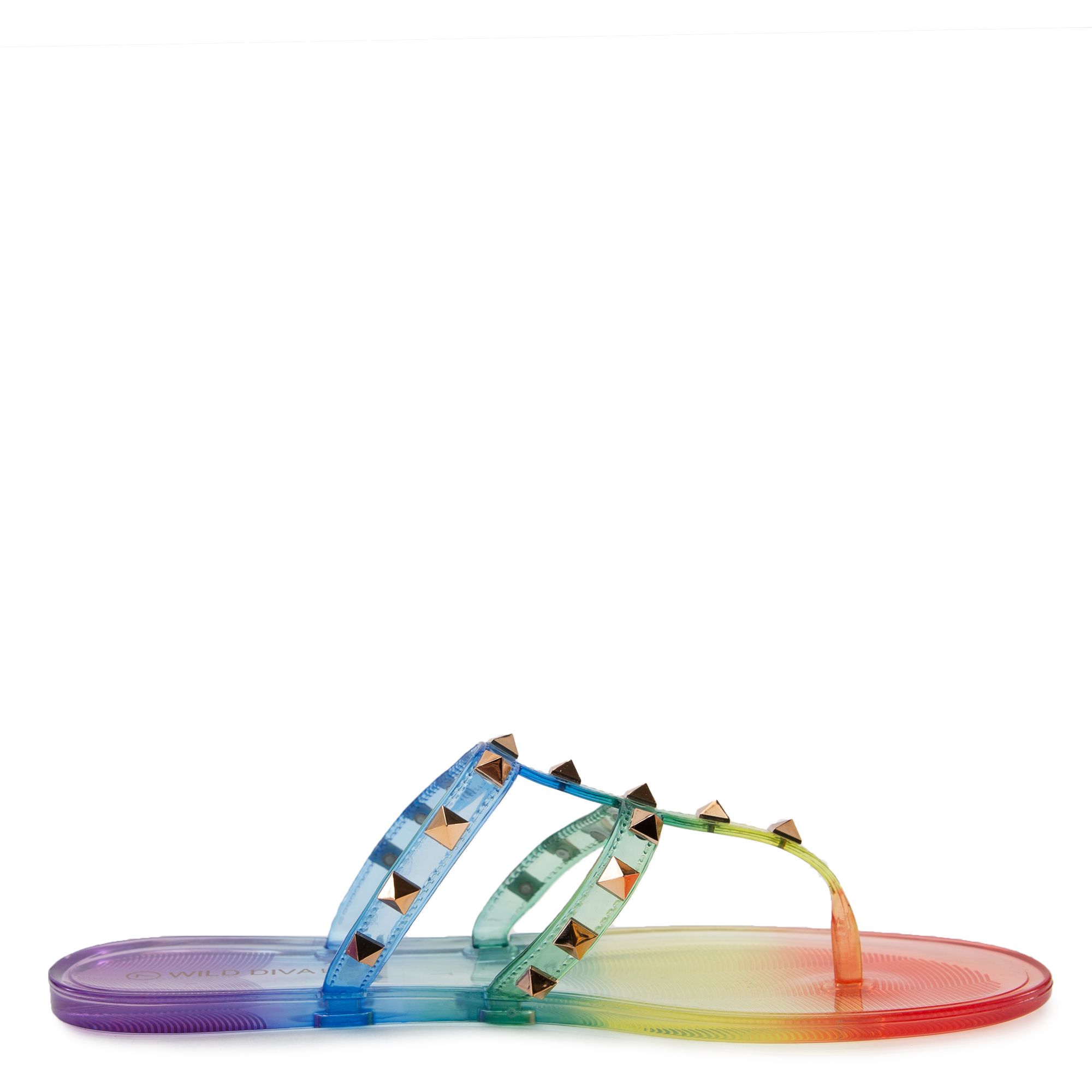 LEGEND FOOTWEAR INC Joanie-245 Stud Sandals JOANIE-245-MLPV - Shiekh