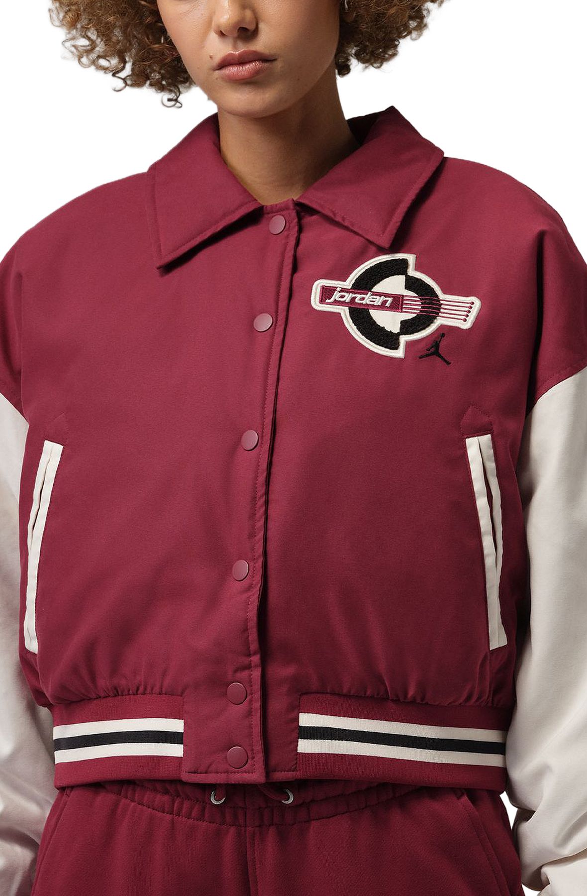 JORDAN Brooklyn Therma-FIT Varsity Jacket HV0403 677 - Shiekh