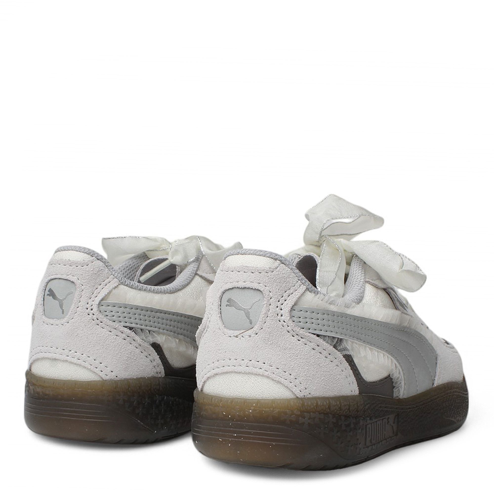 国内配送 PUMA PALERMO MODA FEATHER GRAY Women's PUMA Palermo Moda Glam Athletics Gray | Chicago City