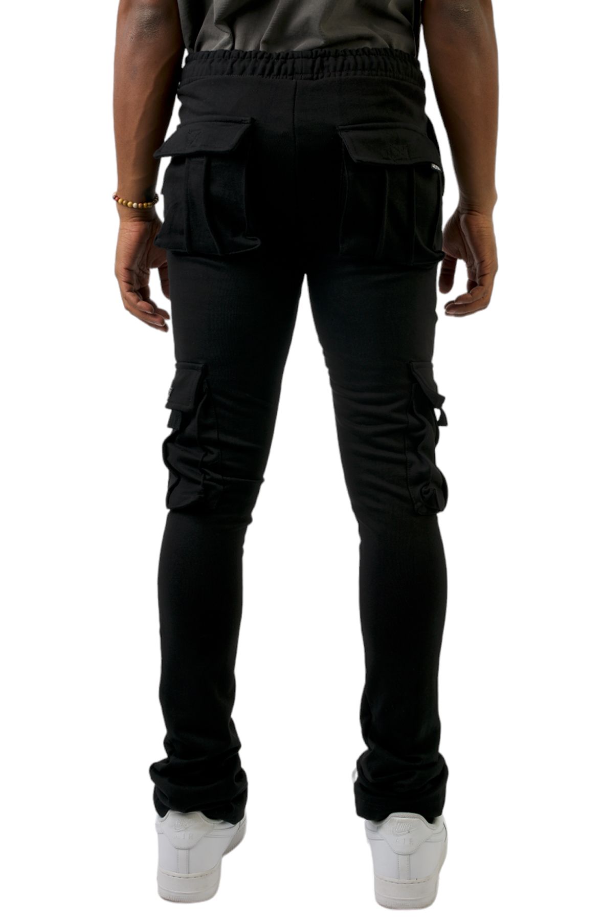 HUDSON Fleece Cargo Jogger 441-JETBLK - Shiekh
