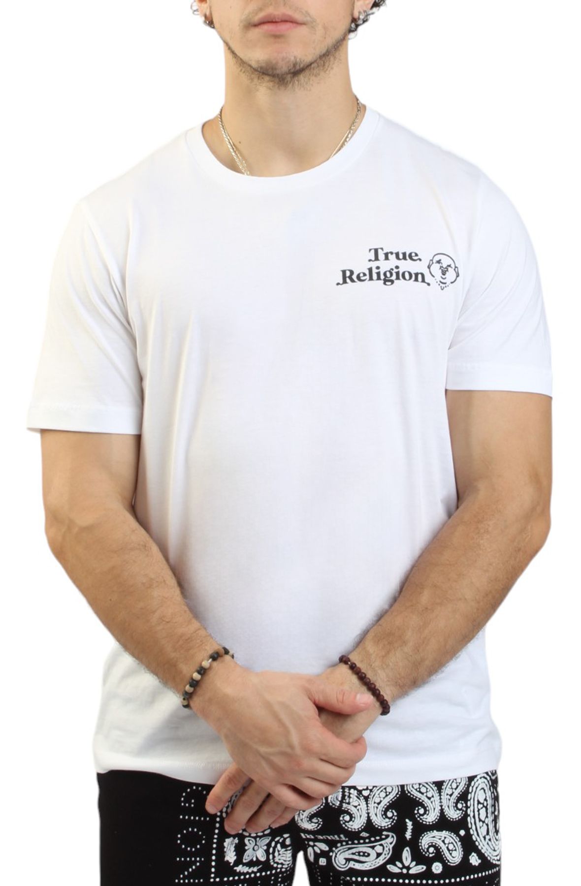 TRUE RELIGION Have A Nice Day T-Shirt 108197-1700 - Shiekh