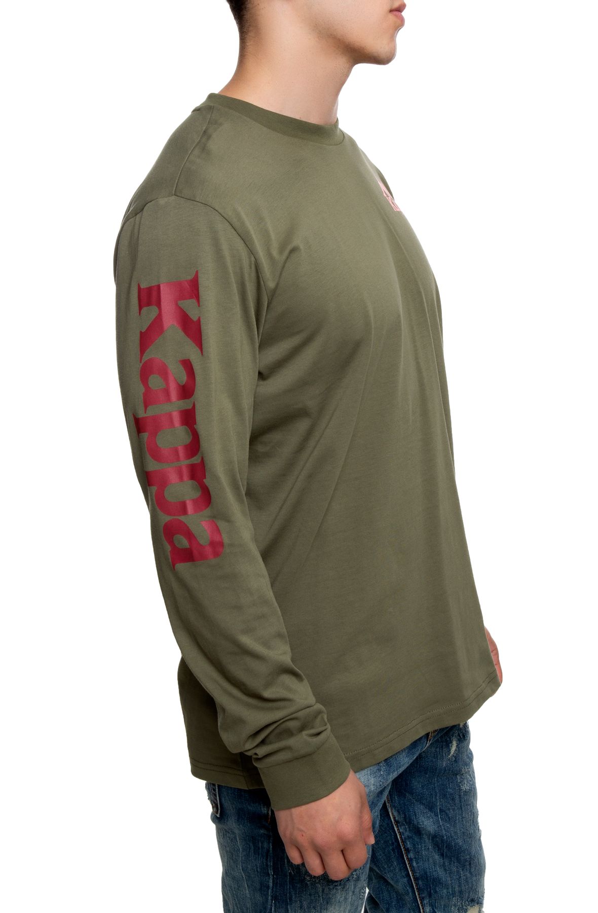 Kappa Camiseta Con Logotipo De Taylor Auténtico, Color Negro, Talla XL, Negro