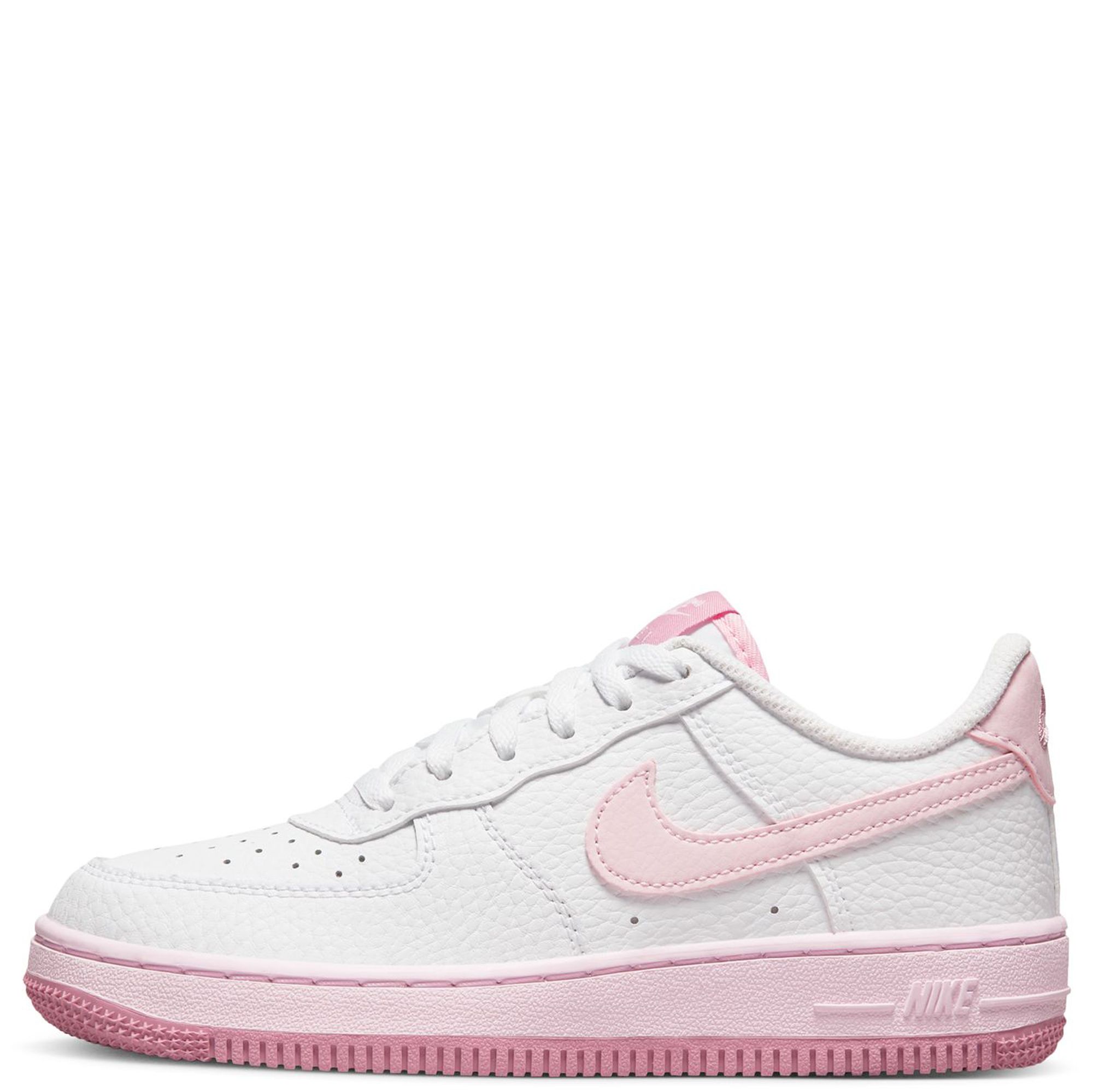 Nike Force 1 Little Kids' Shoes in White, Size: 13.5C | DV1332-100