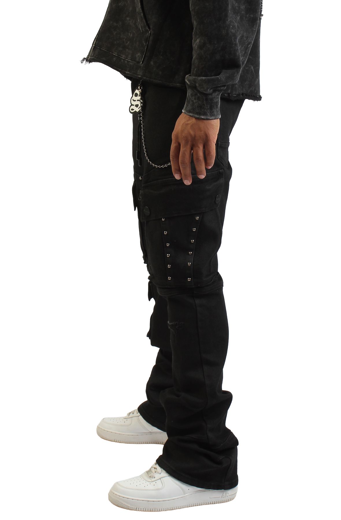 SMOKE RISE Glow Gang Jeans JP26S443SK-BLK - Shiekh