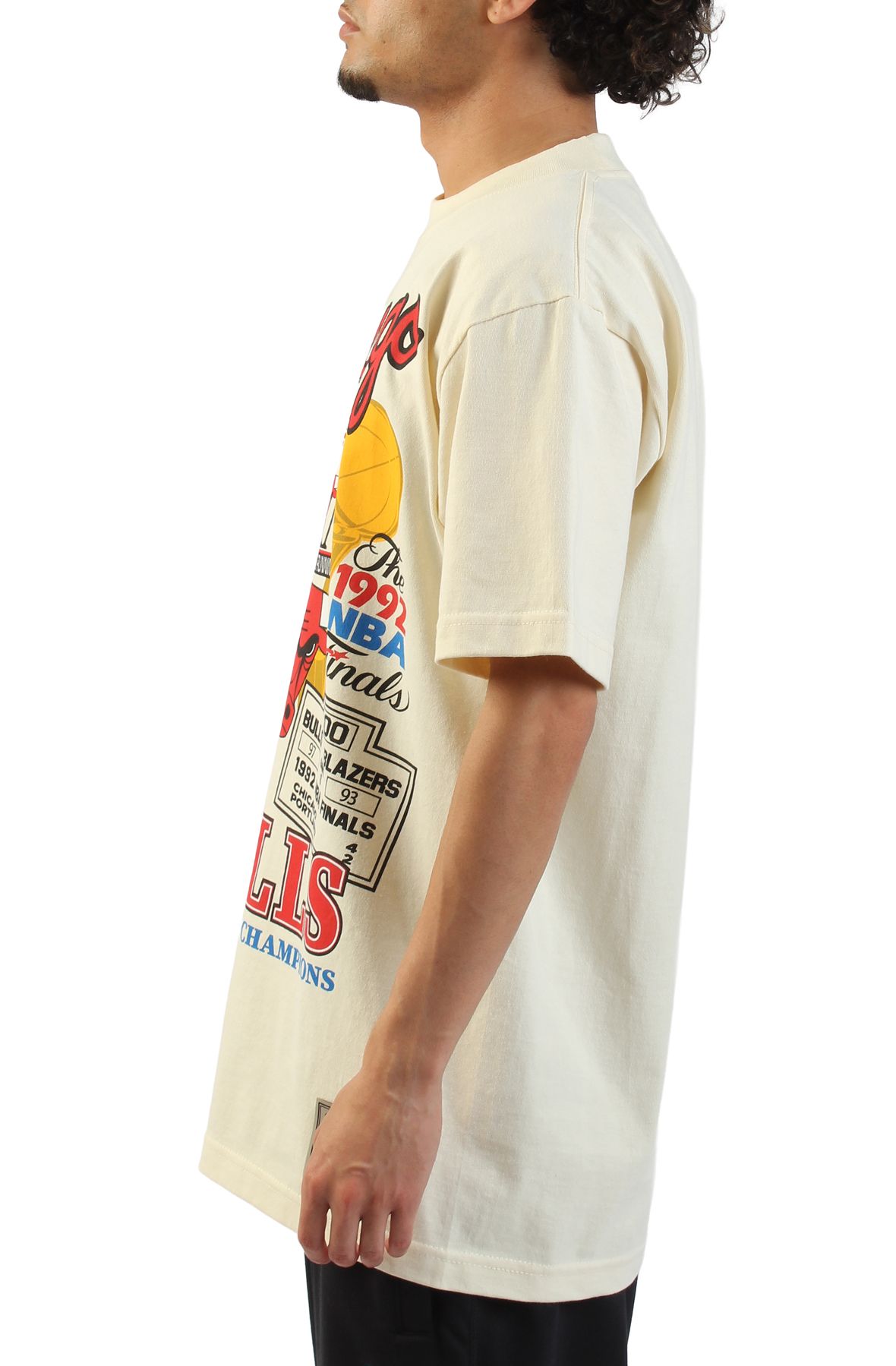 MITCHELL AND NESS NBA Chicago Bulls Champions T-Shirt TP17243