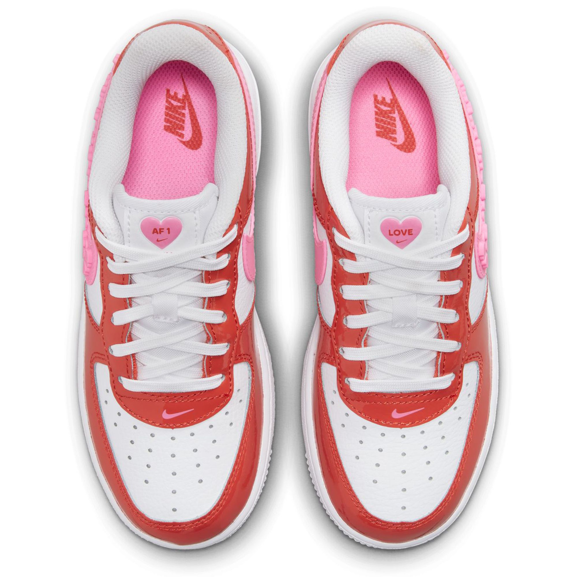 Nike Kid's Air Force 1 'White Picante Red' – Limited Edt