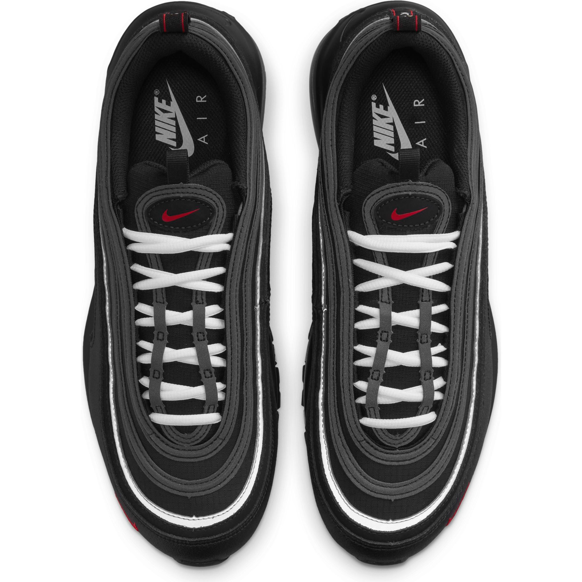 Nike Air Max 97 'Black Sport Red' DH1083-001 - KICKS CREW