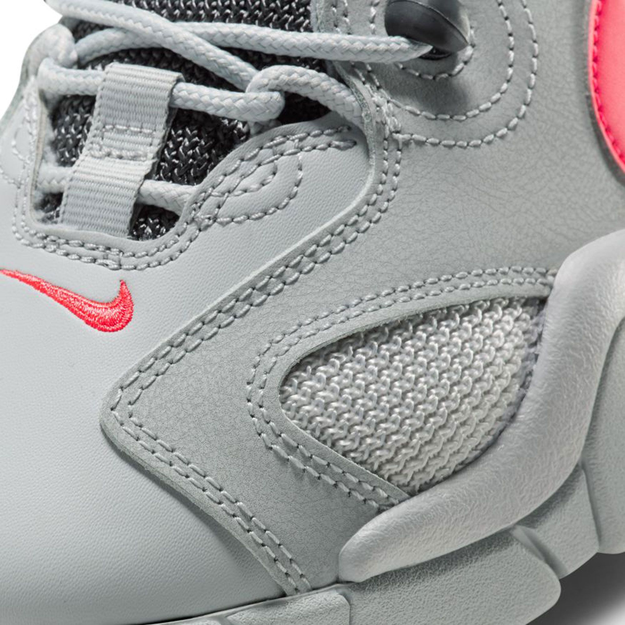 nike barrage low grey and pink
