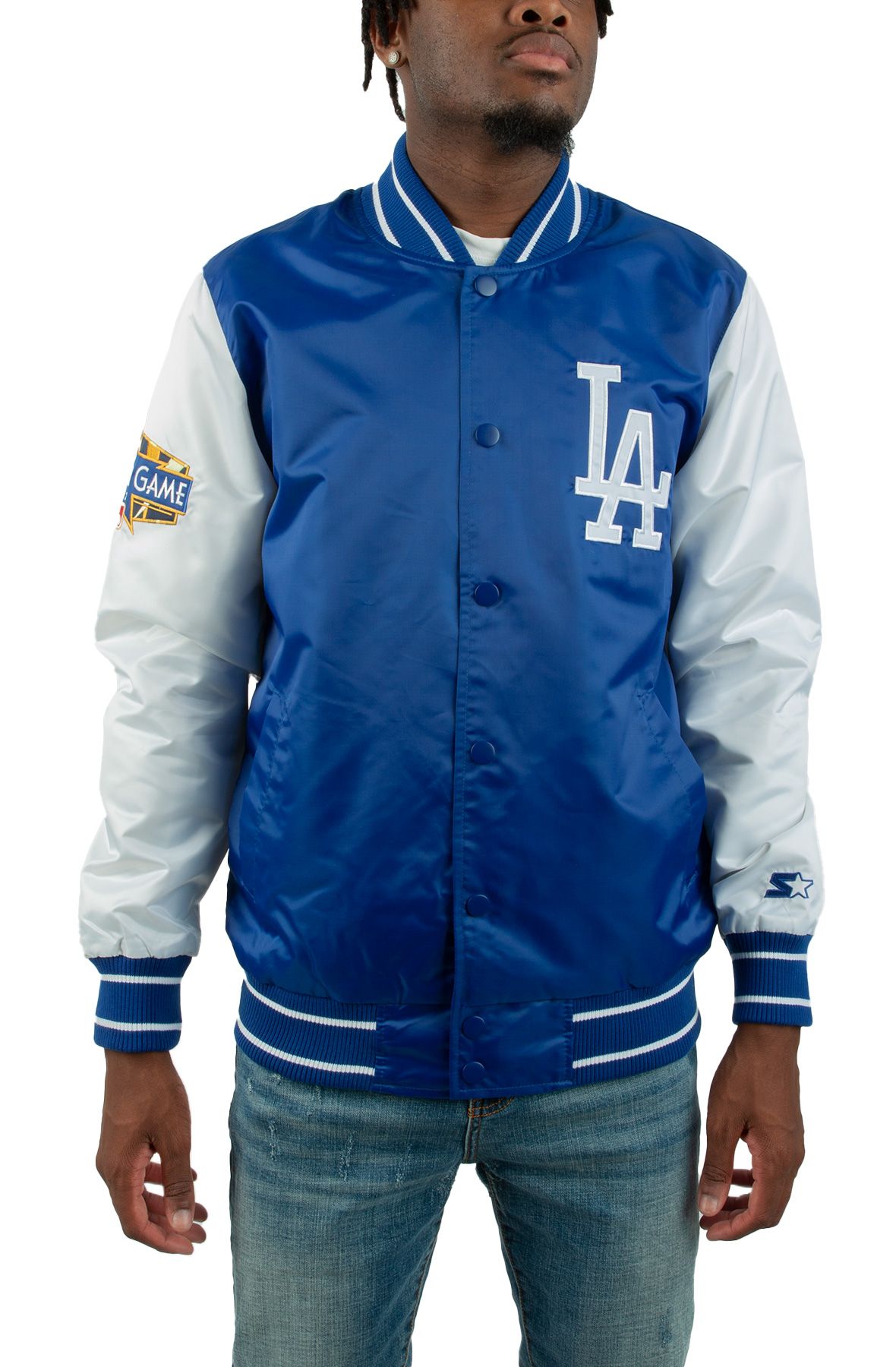 STARTER All-Star Edition Los Angeles Dodgers Satin Jacket LS25B987 - Shiekh