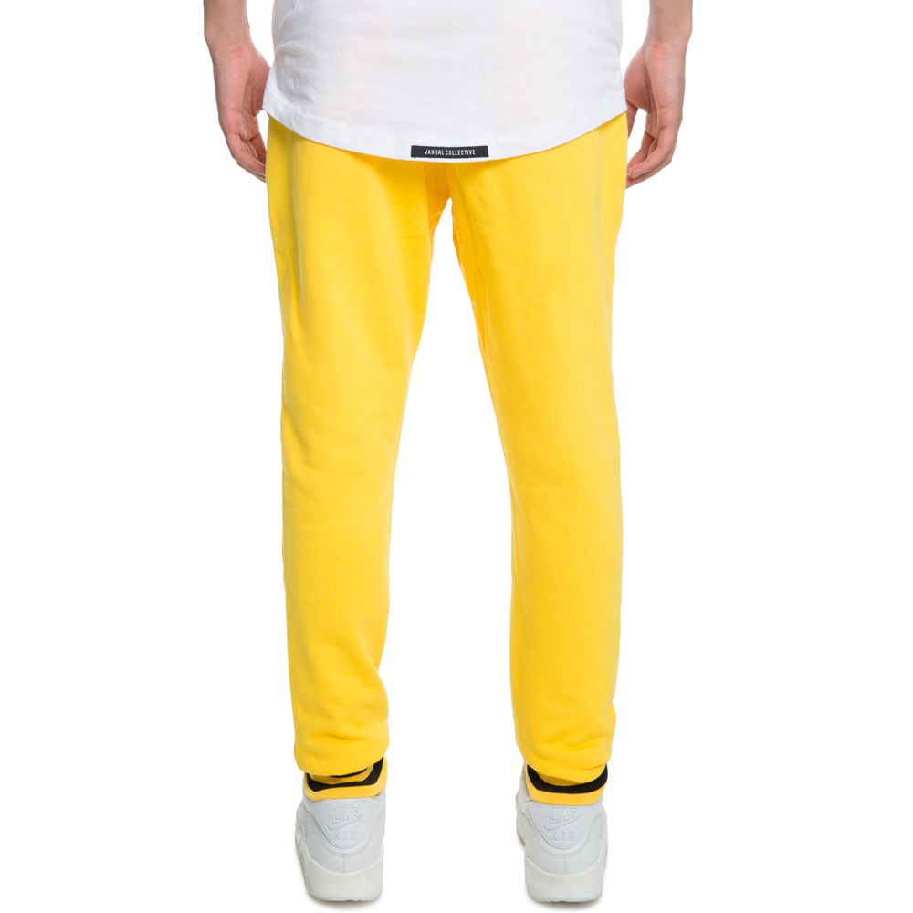 zara yellow joggers