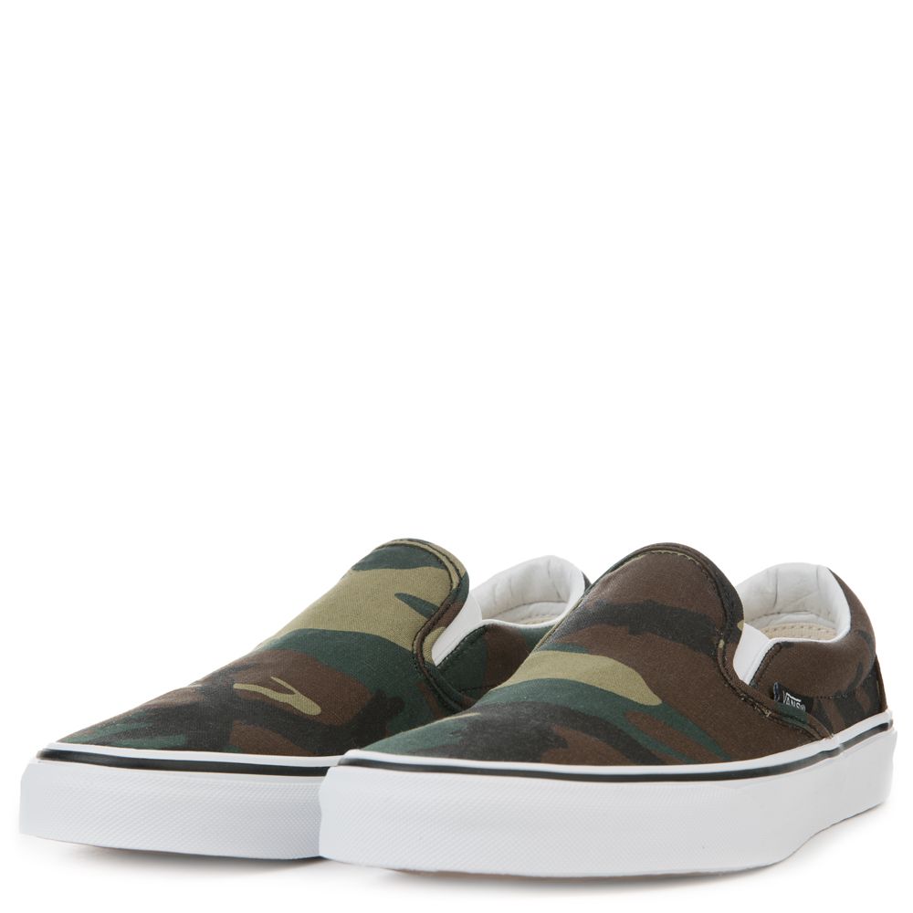 camo van slip ons