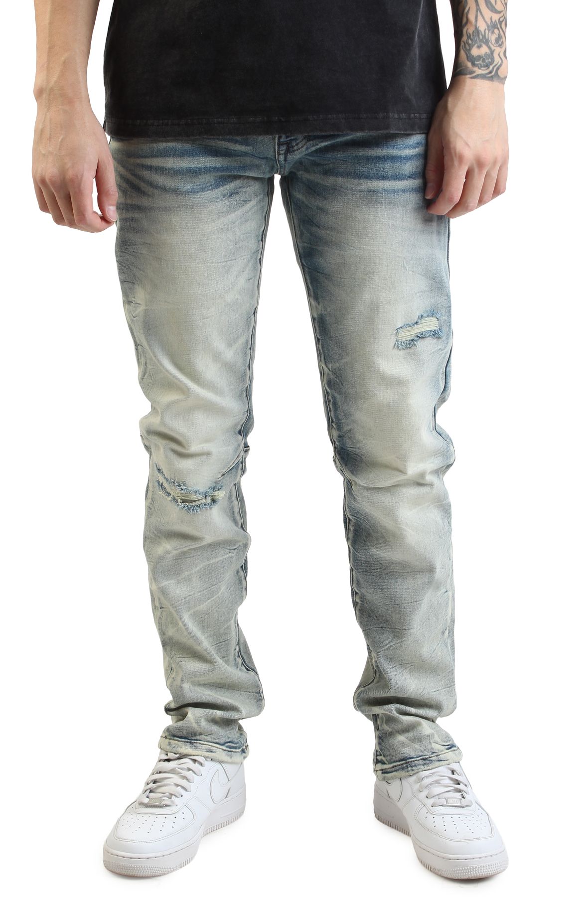 00’s jackrose coated straight denim Graph Zero 13oz Natural Indigo Nep Selvedge Regular Straight Jeans