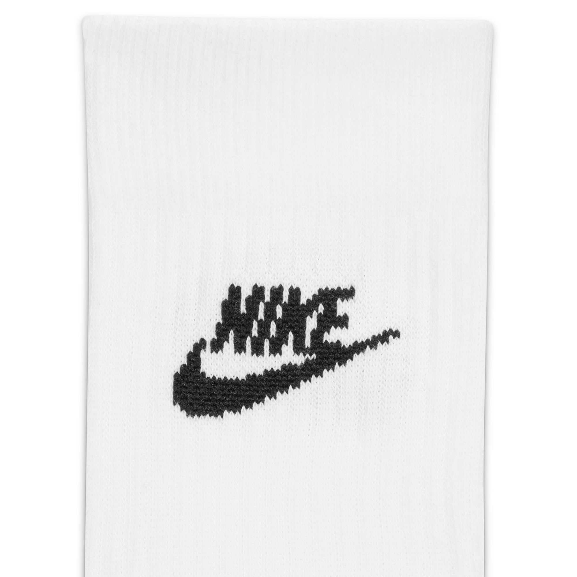 NIKE Sportswear Everyday Essential Crew Socks (3 Pairs) DX5025 100 - Shiekh