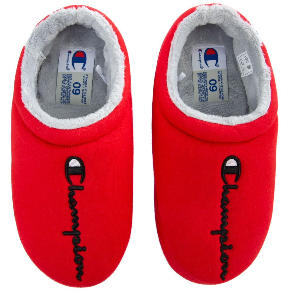 red champion slippers