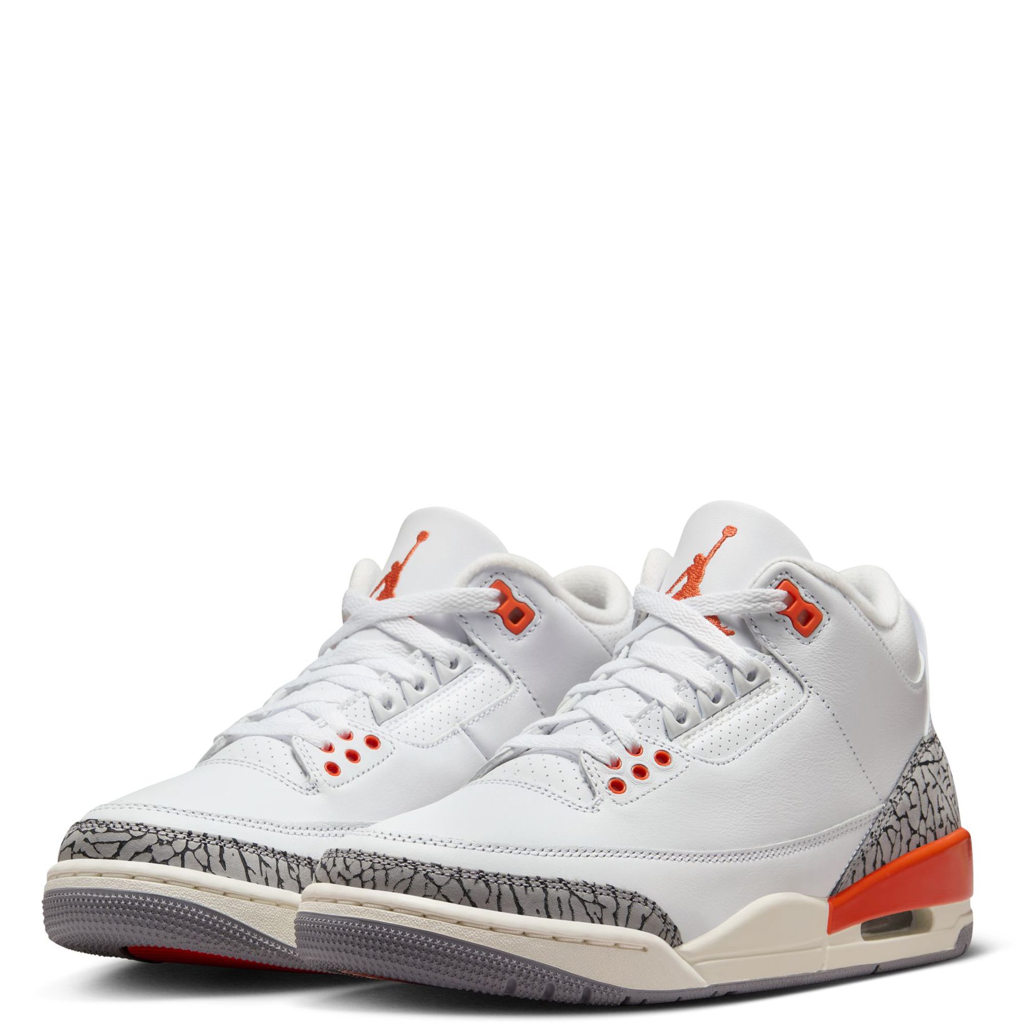 Jordan Air Jordan 3 ホワイト/オレンジ　CK9246-121 JORDAN Air 3 Retro CK9246 121 - Shiekh