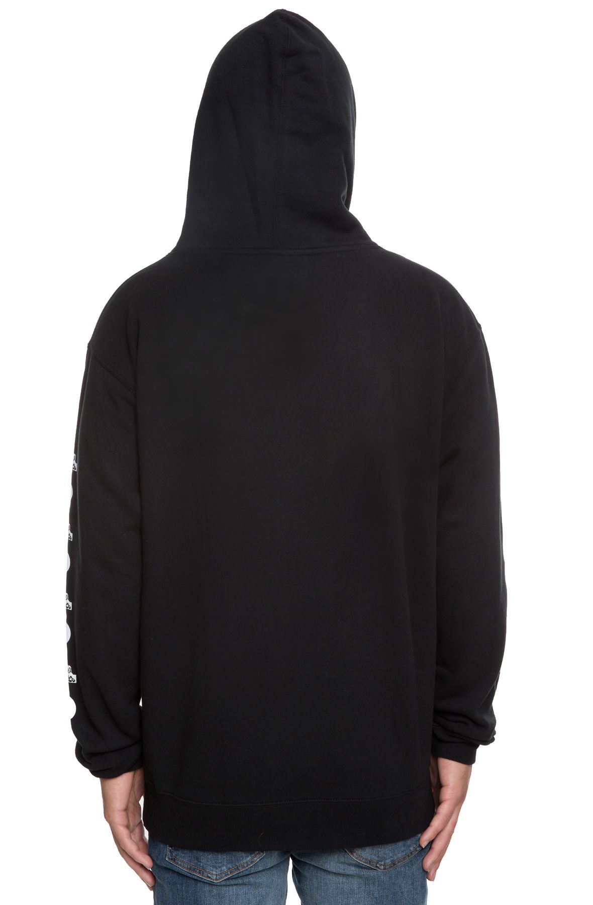 JUNGLES The Natural Relaxation Hoodie in H-NRT-BP-BLK - Shiekh