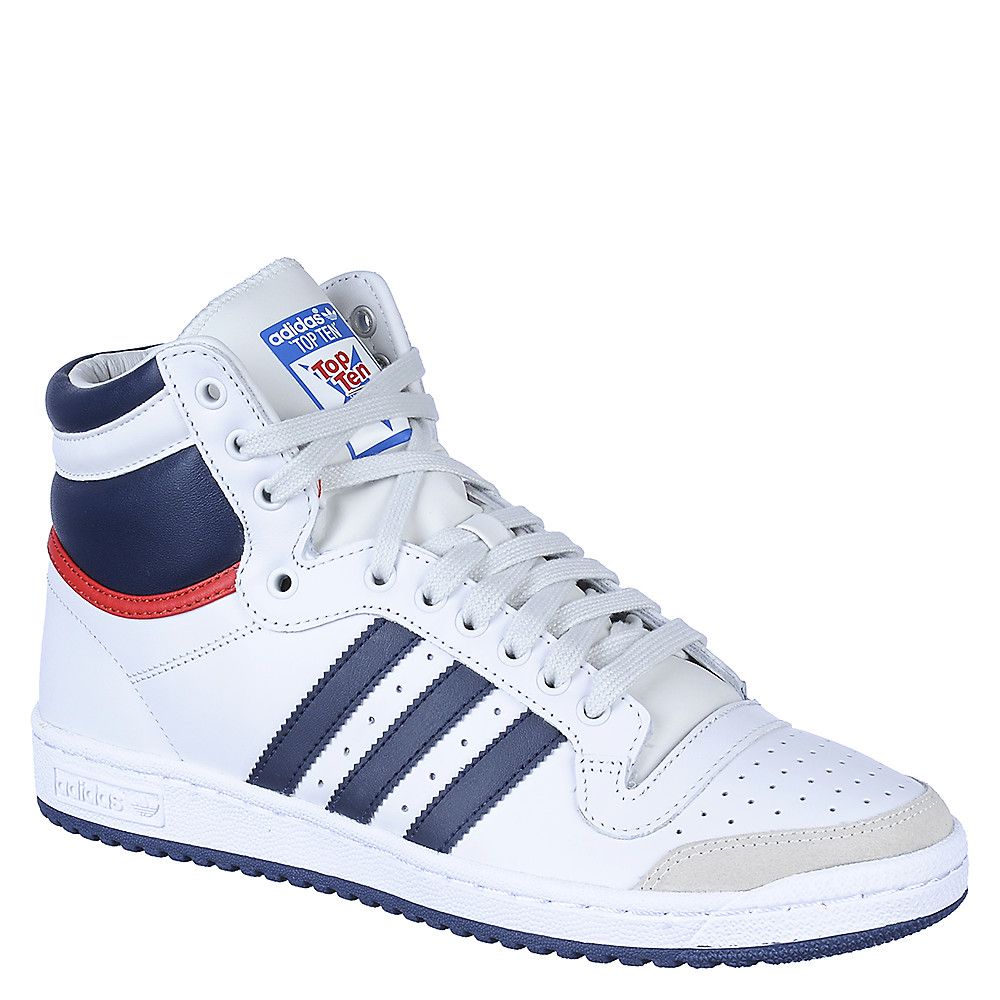 ADIDAS Men's Athletic Lifestyle Sneaker Top Ten Hi D65161 Shiekh