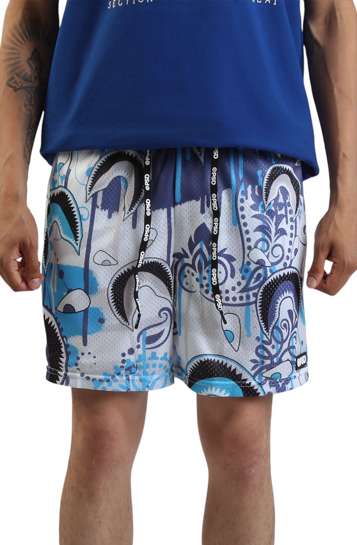 絶対的な信頼 Bandana Wareface PSD Drip Shiekh - 1251B1003 Shorts アイドルグッズ