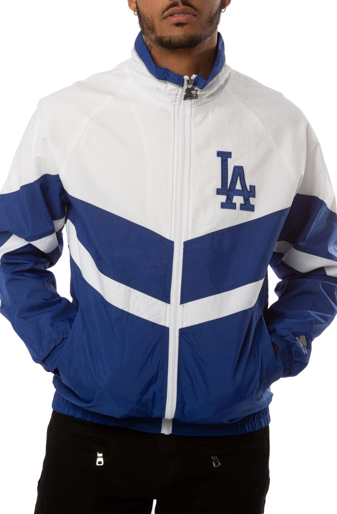 Los Angeles Dodgers starter jacket Mサイズ LOS ANGELES DODGERS MLB 2022 Starter Hooded Full Zip BIG LOGO