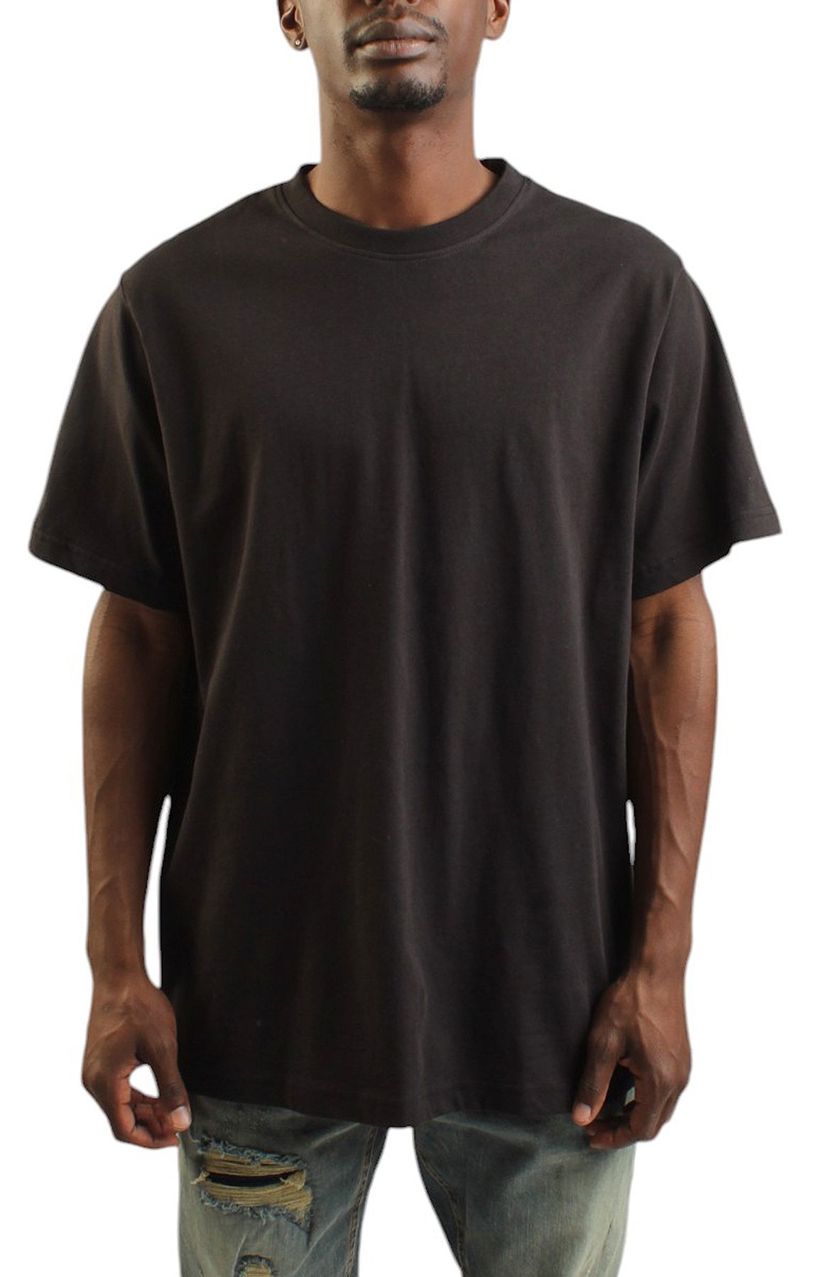 SHIEKH Essential Basic Box Fit T-Shirt SHKLWTEE-BLK - Shiekh
