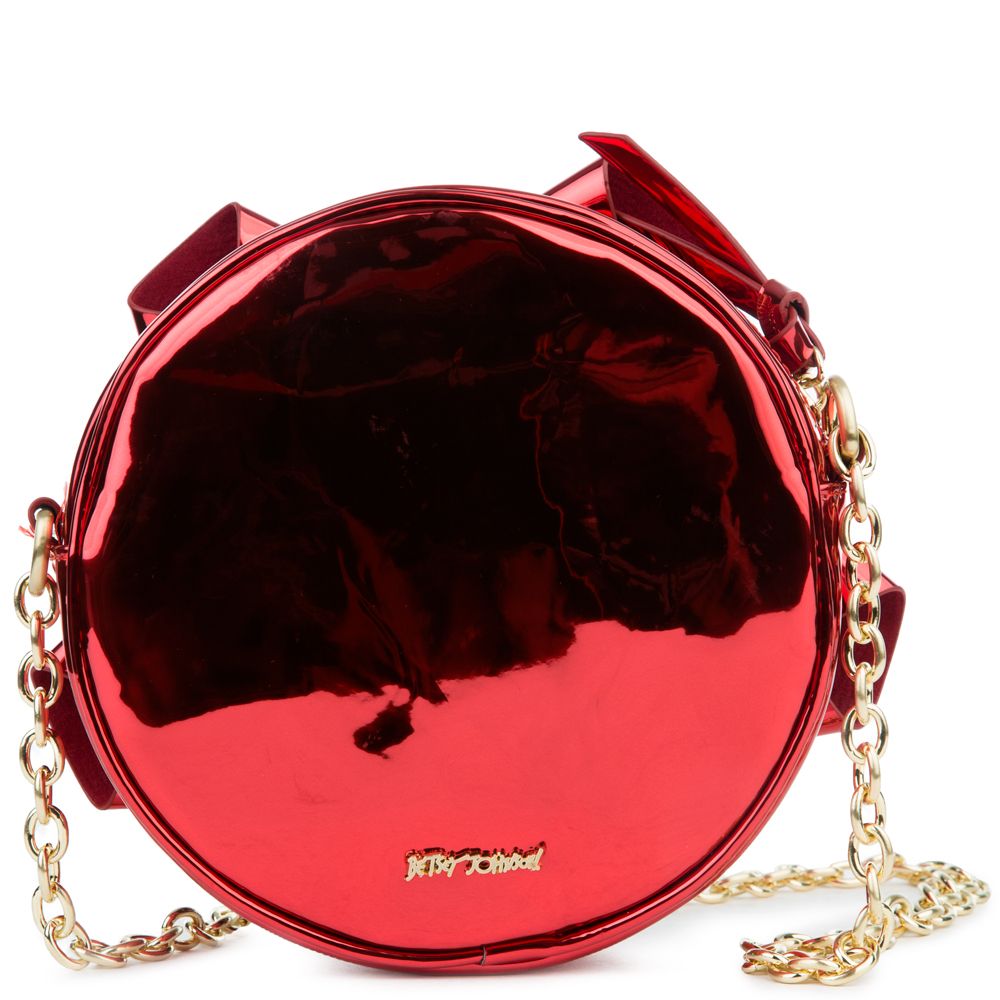 betsey johnson christmas bow purse