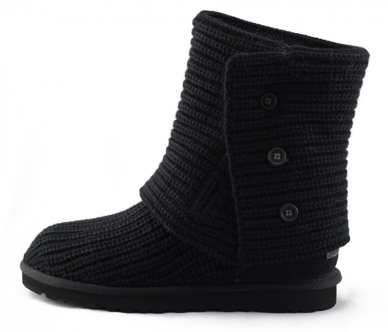 UGG Australia Cardy Black Boots 5819 BLK - Shiekh
