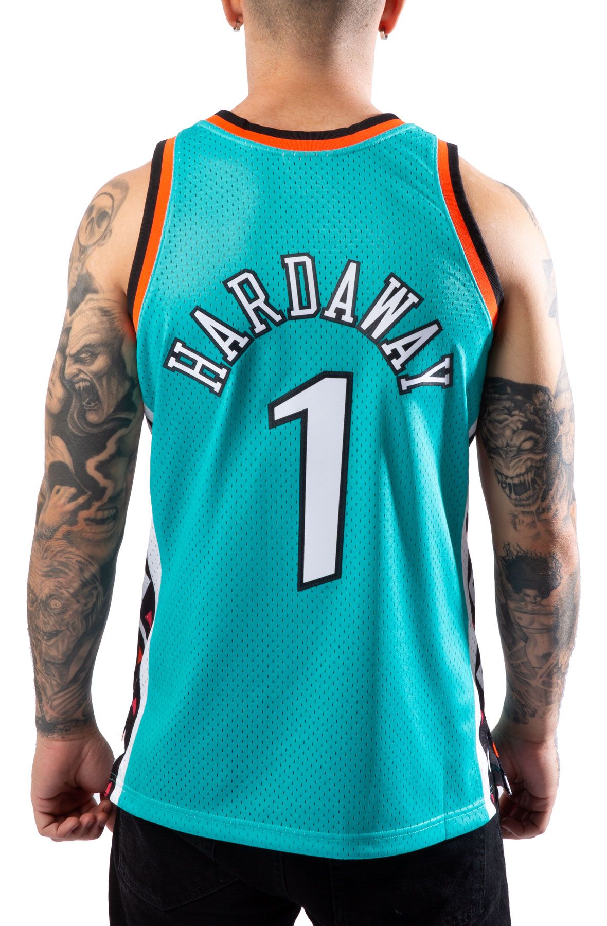 HotelomegaShops - Mitchell & Ness Men NBA All Star East Penny Hardaway Teal  Swingman Jersey 1996